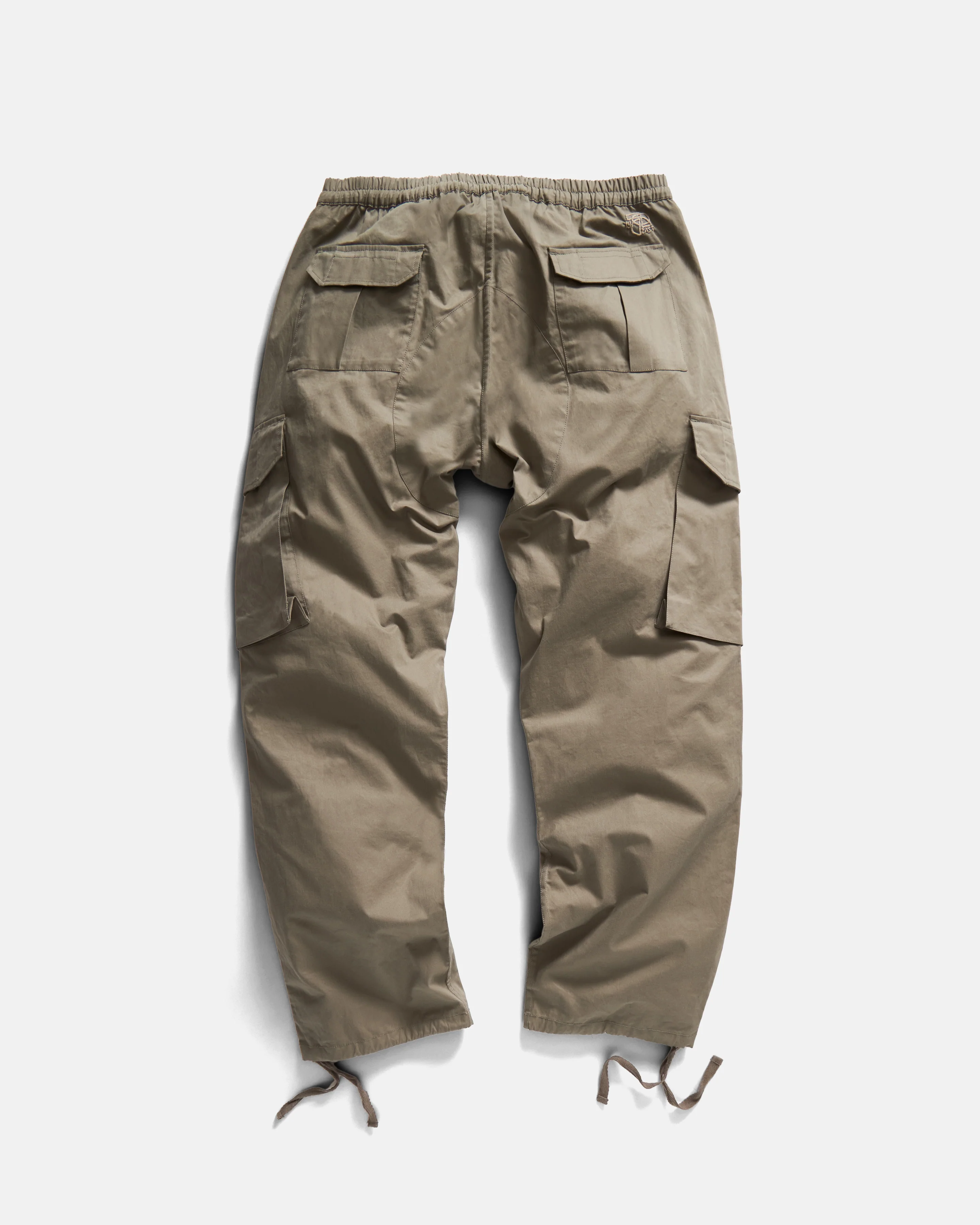 RICHMOND RAF EASY CARGO PANT - SUNBLEACHED FOLIAGE GREEN WASHED WAX COTTON - Image 6