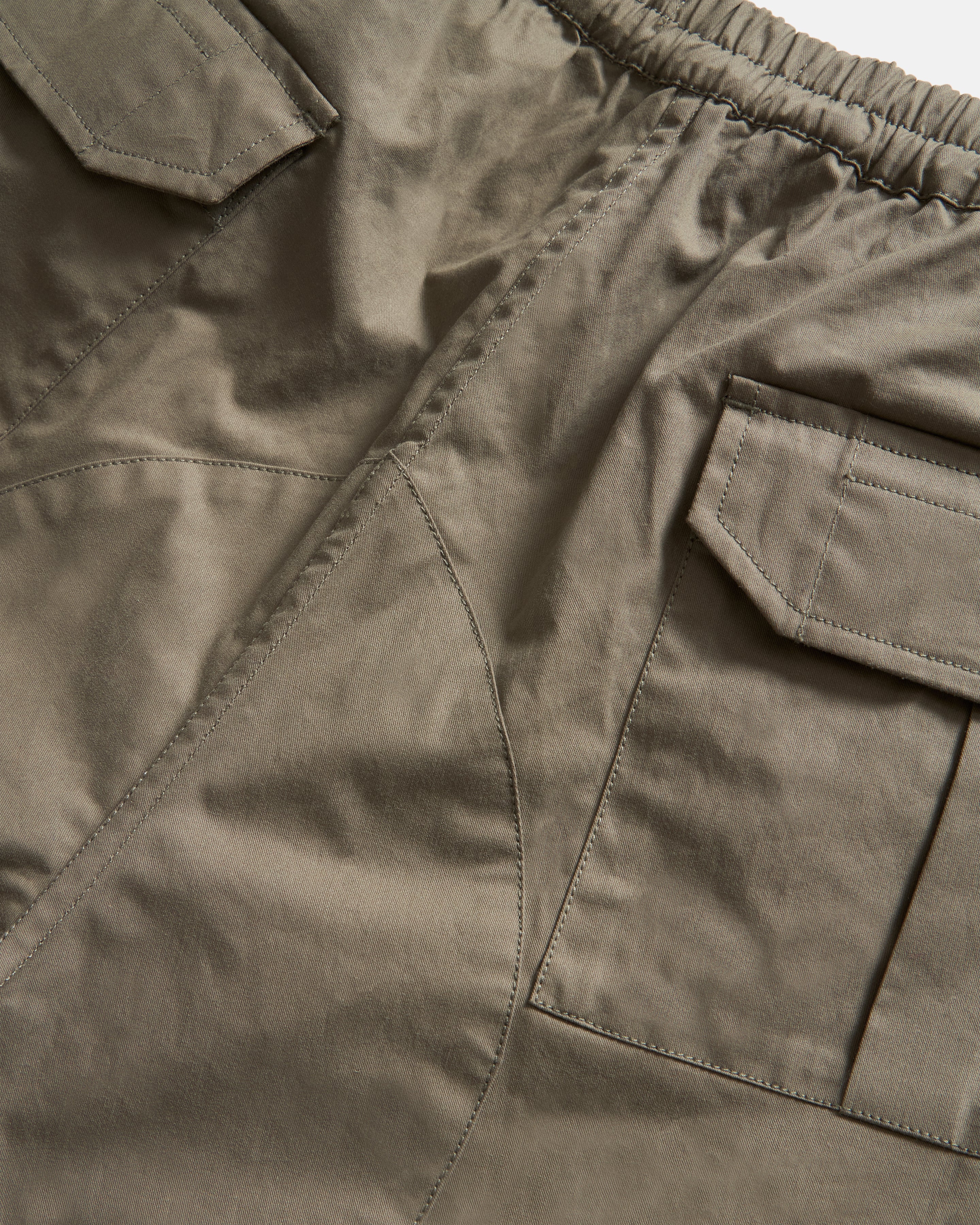 RICHMOND RAF EASY CARGO PANT - SUNBLEACHED FOLIAGE GREEN WASHED WAX COTTON - Image 8