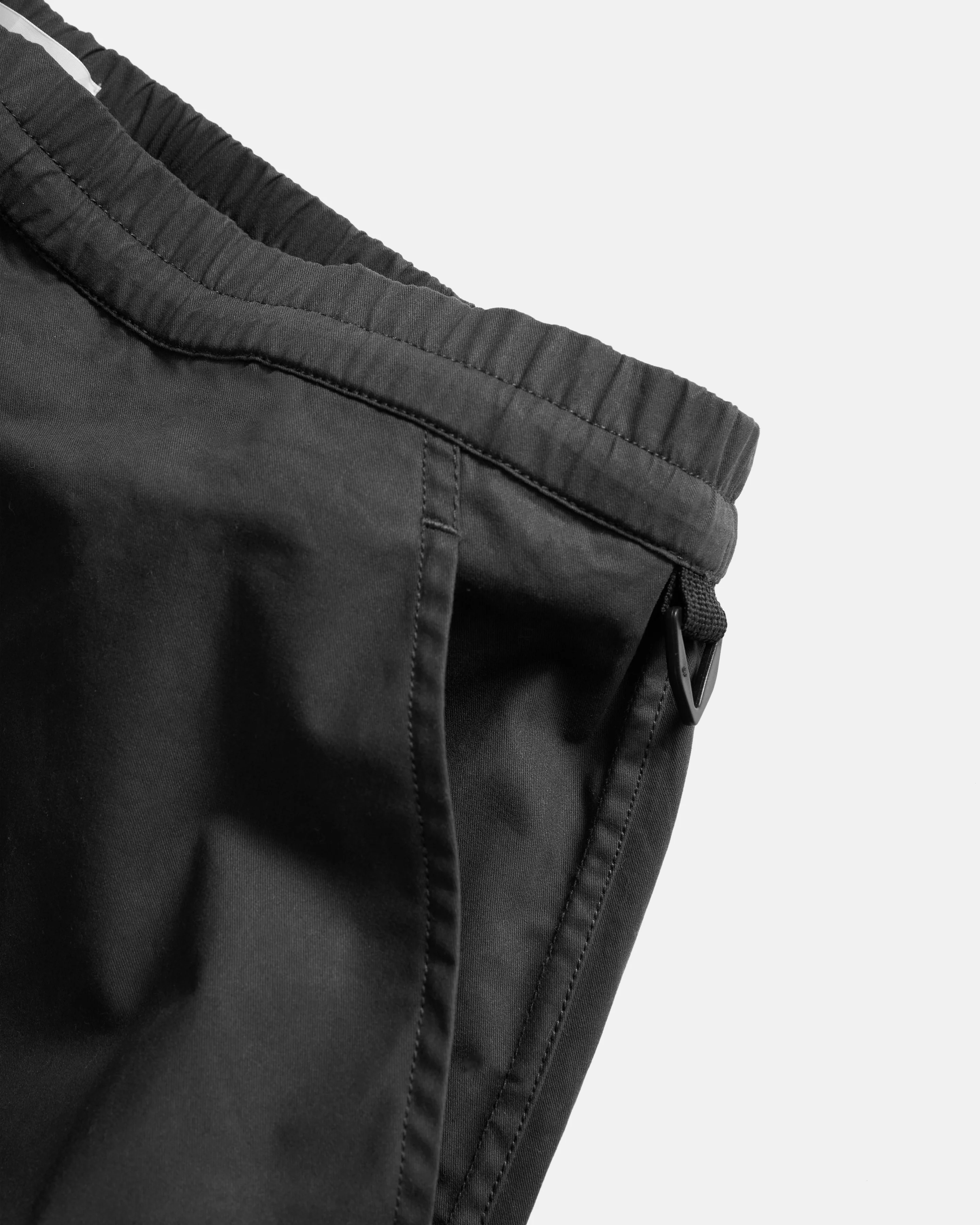 RICHMOND RAF EASY CARGO PANT - SUNBLEACHED BLACK WASHED WAX COTTON - Image 3