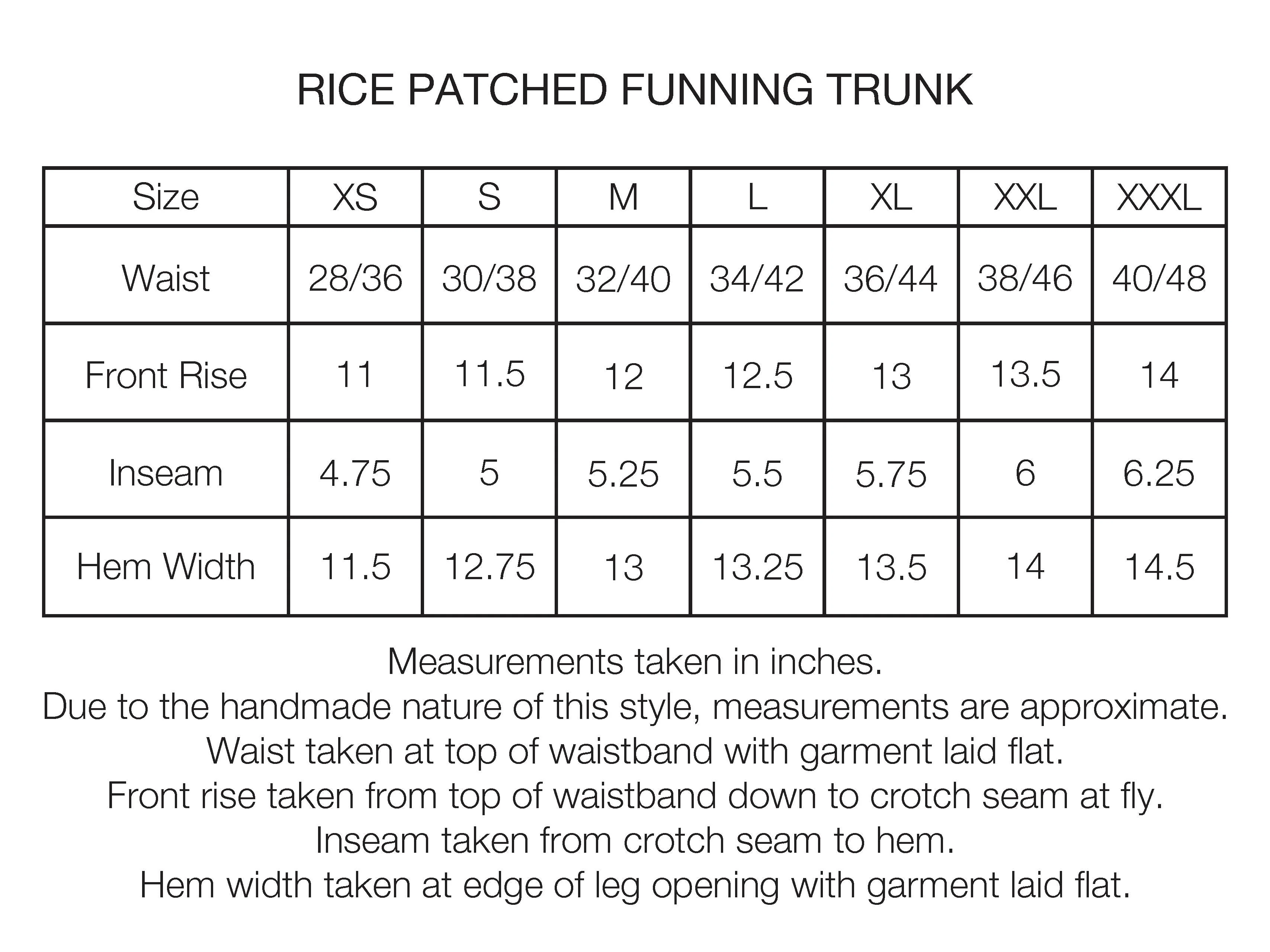 RICE SWIM TRUNK - DAN & WHIT'S RED WATER-REPELLENT NYLON - Image 6
