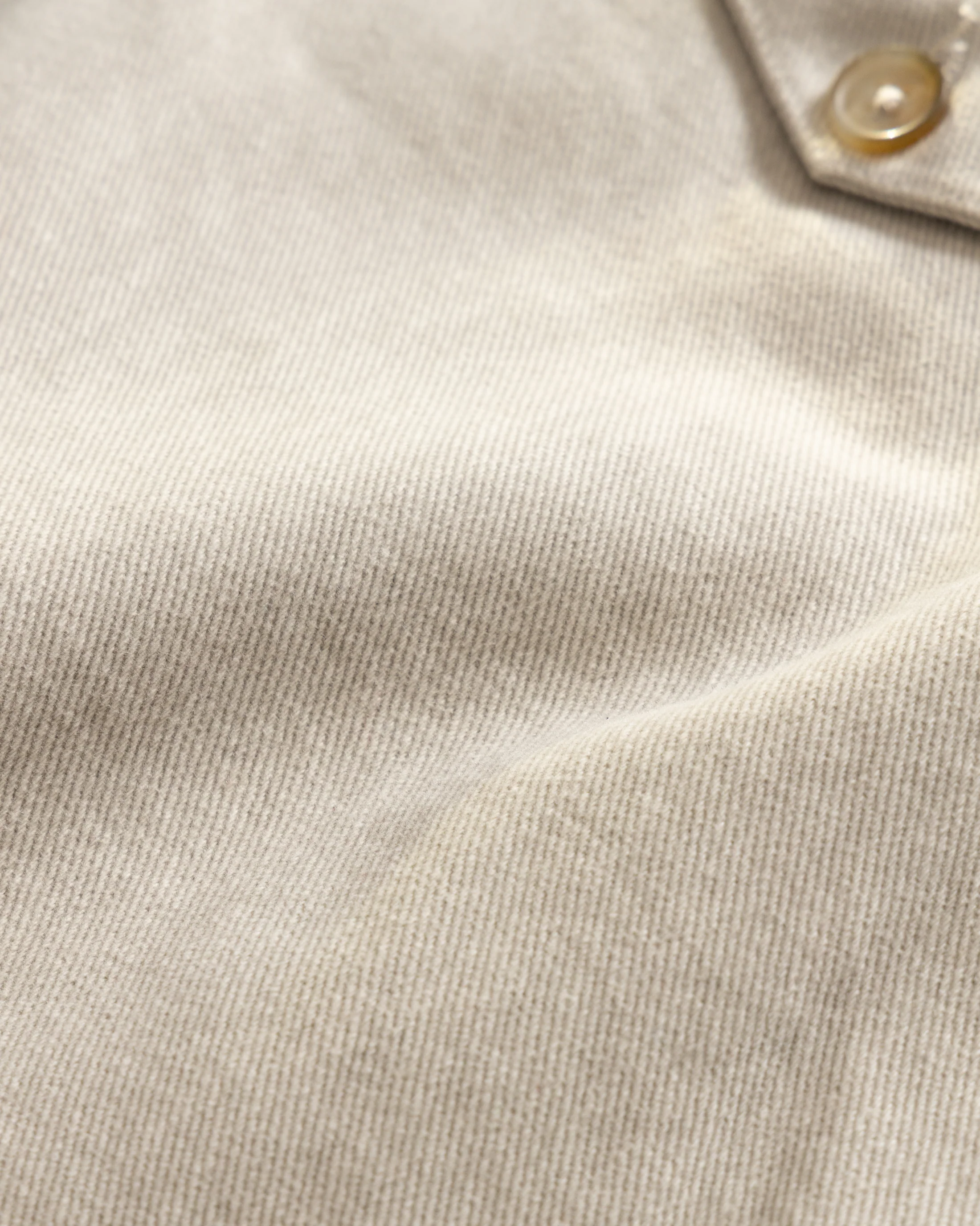ROSSI CHINO - ECRU BRUSHED HEATHER CAVALRY TWILL - Image 6