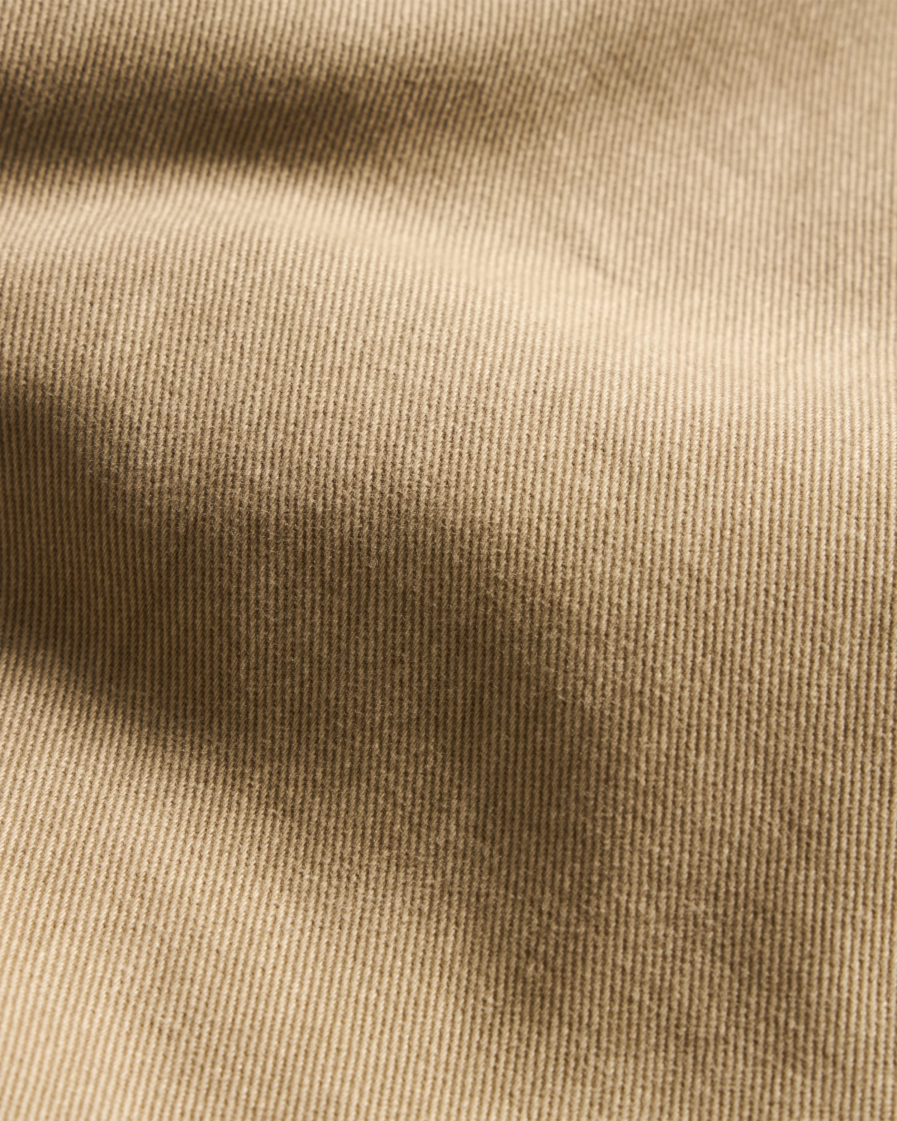 ROSSI CHINO - SERVICE KHAKI BRUSHED MELANGE CAVALRY TWILL - Image 6