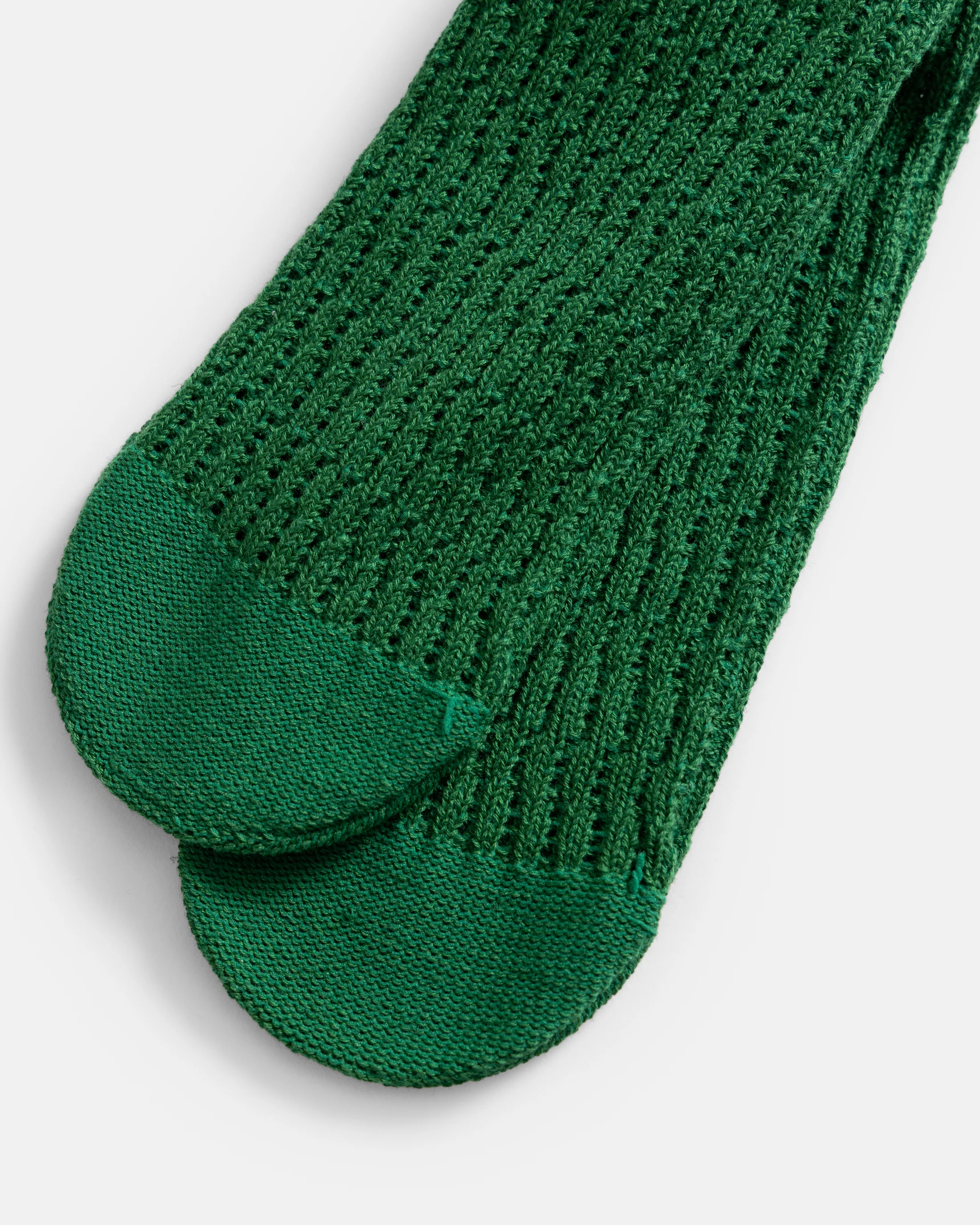 ROTOTO FOLK CROCHET SOCKS - GREEN - Image 3