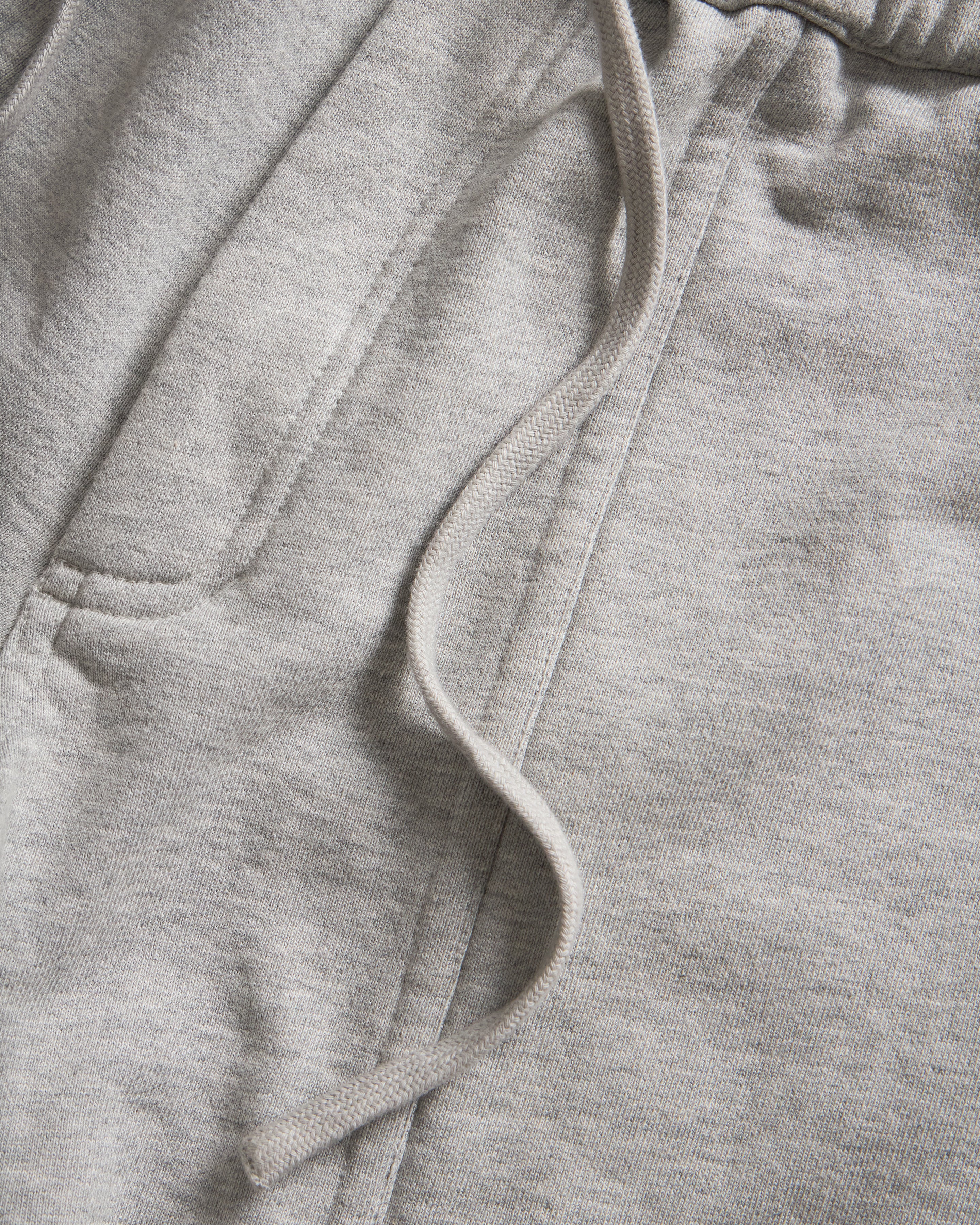 ROY BAKER SWEATPANT - GYM HEATHER ALL COTTON LOOPBACK TERRY FLEECE - Image 2