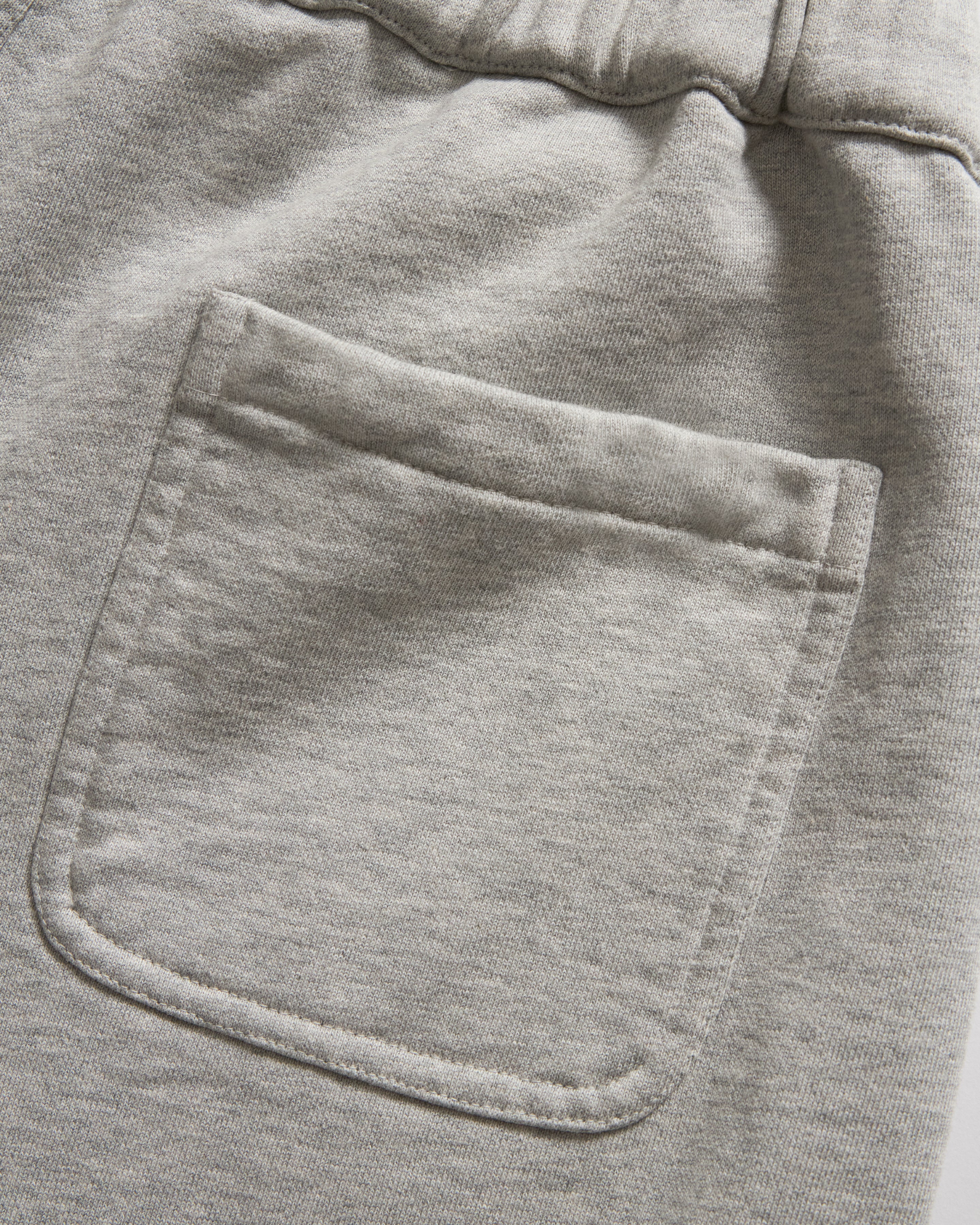 ROY BAKER SWEATPANT - GYM HEATHER ALL COTTON LOOPBACK TERRY FLEECE - Image 7