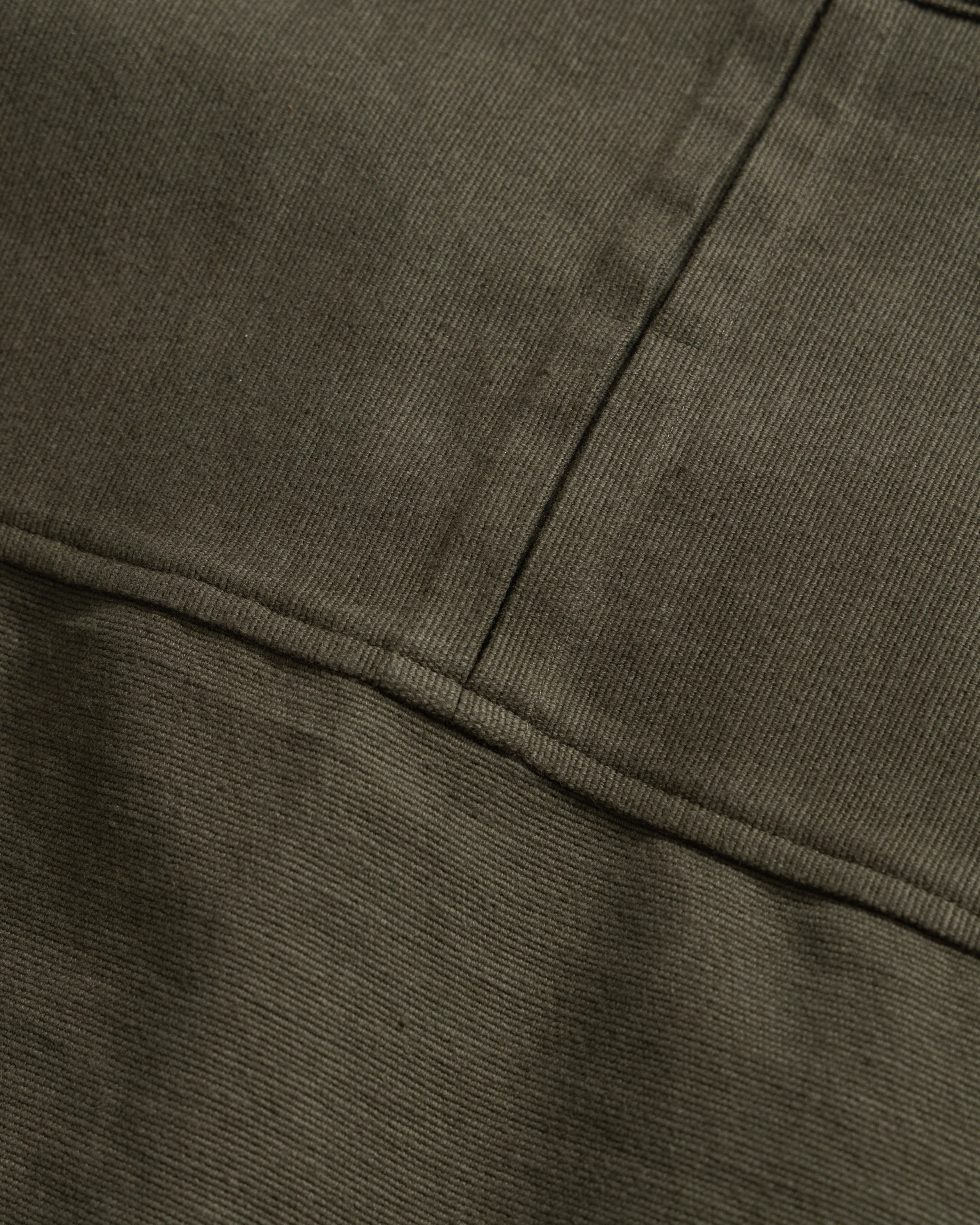 SAM SHIRT JACKET - RIFLE GREEN HANDSPUN COTTON CANVAS - Image 7