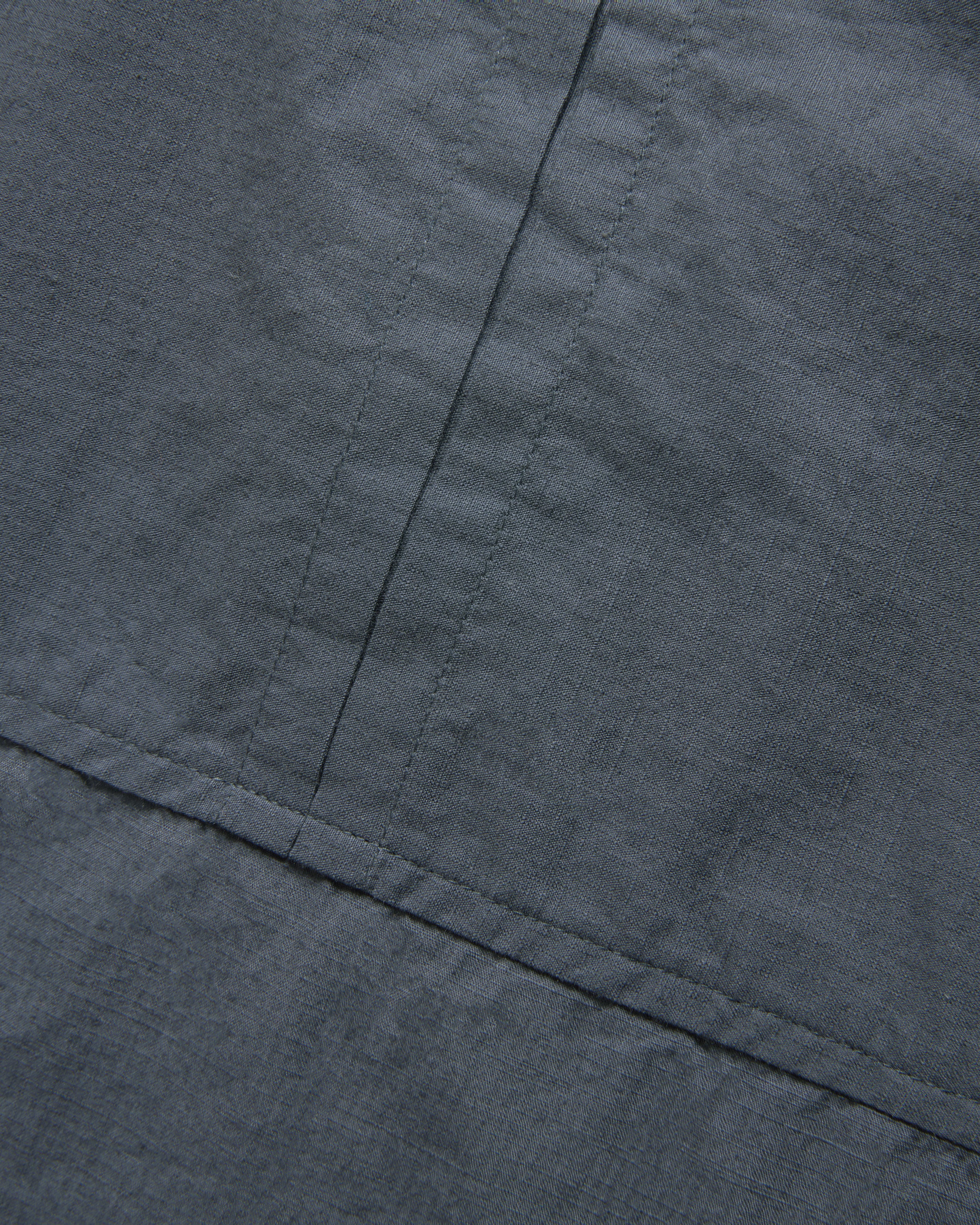 SAM SHIRT JACKET - WASHED SLATE COTTON MICRO RIPSTOP - Image 8