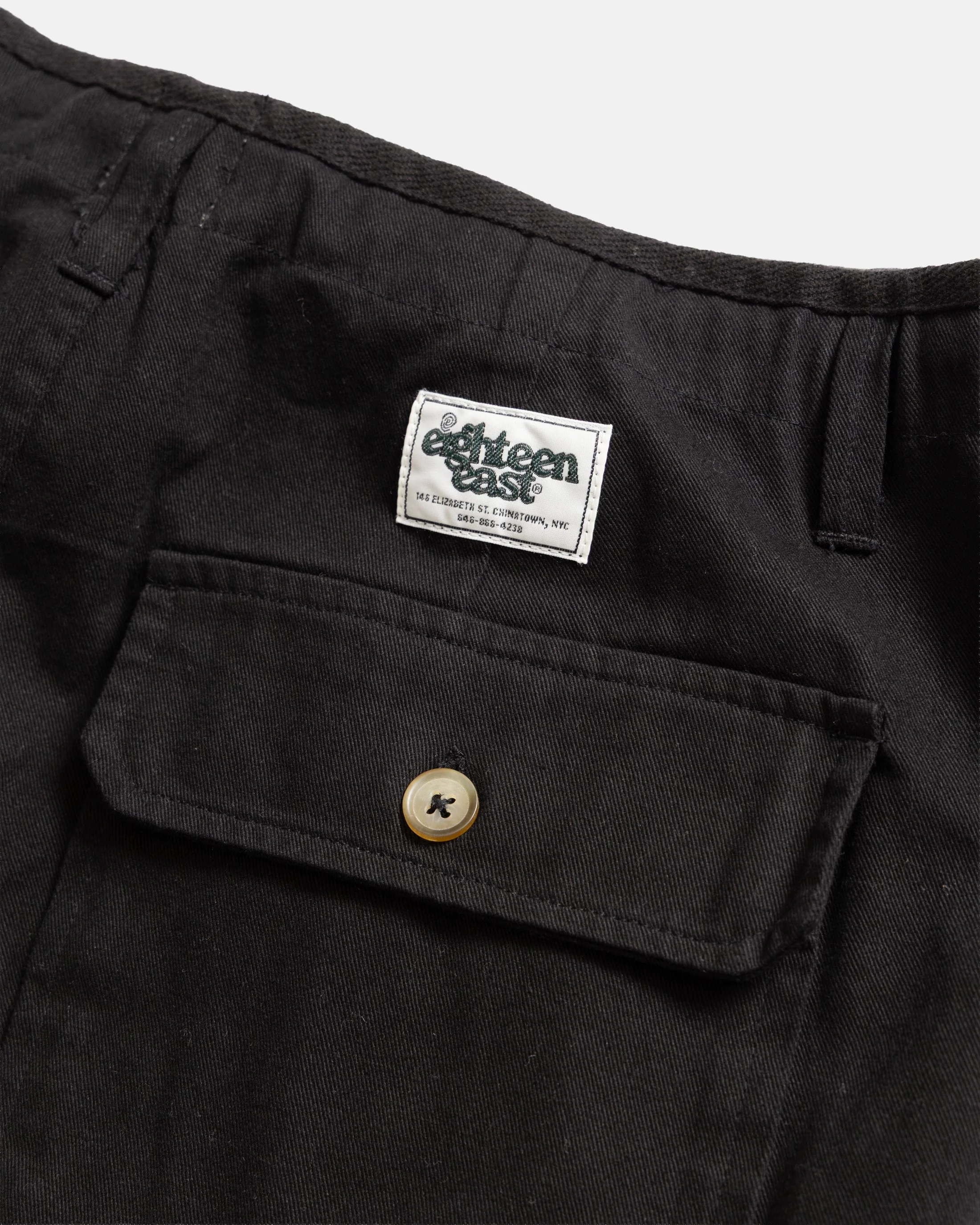SHELTER SERVICE PANT - BLACK HOMEGROWN TWILL - Image 4