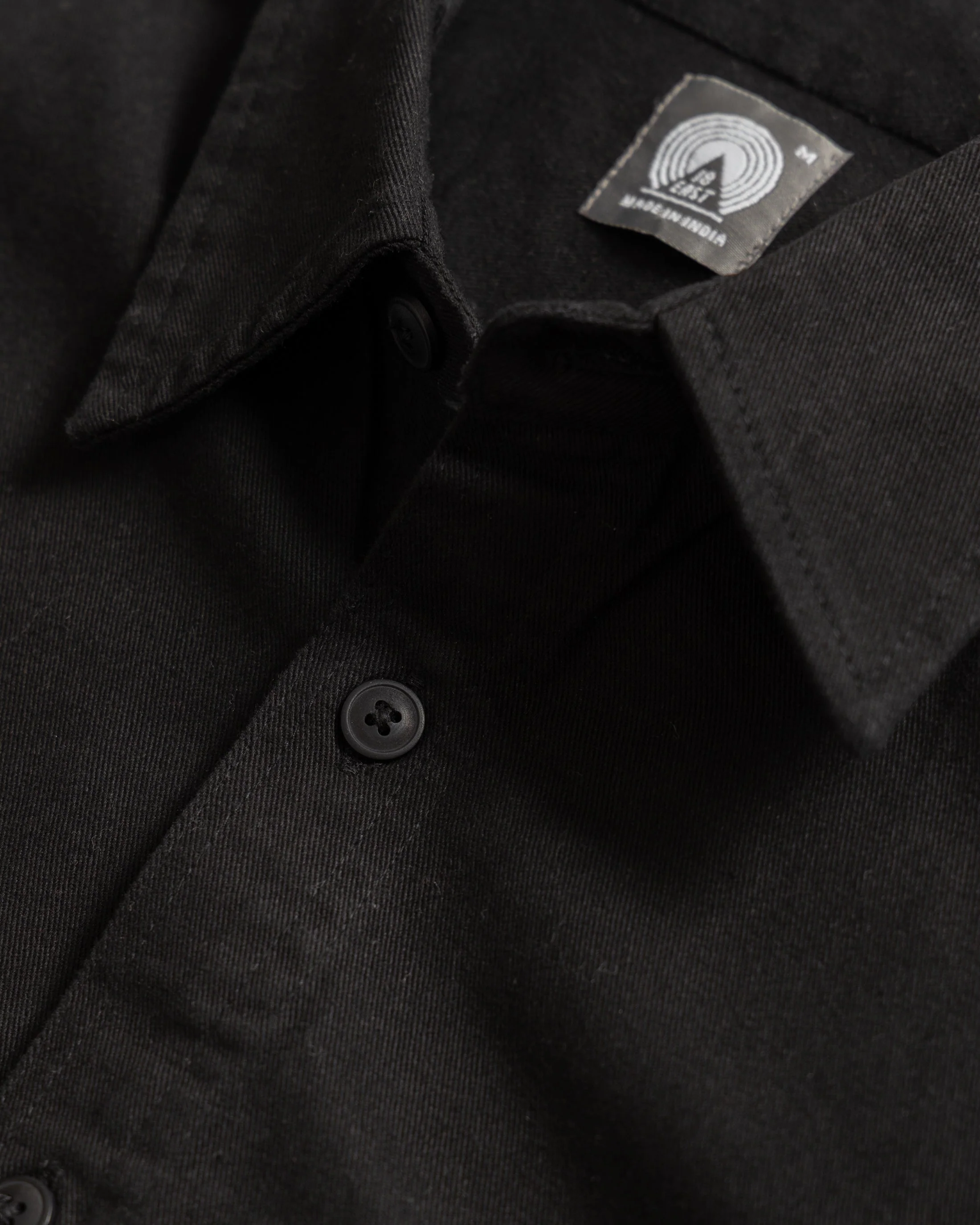 SHELTER SERVICE SHIRT - BLACK HOMEGROWN TWILL - Image 2