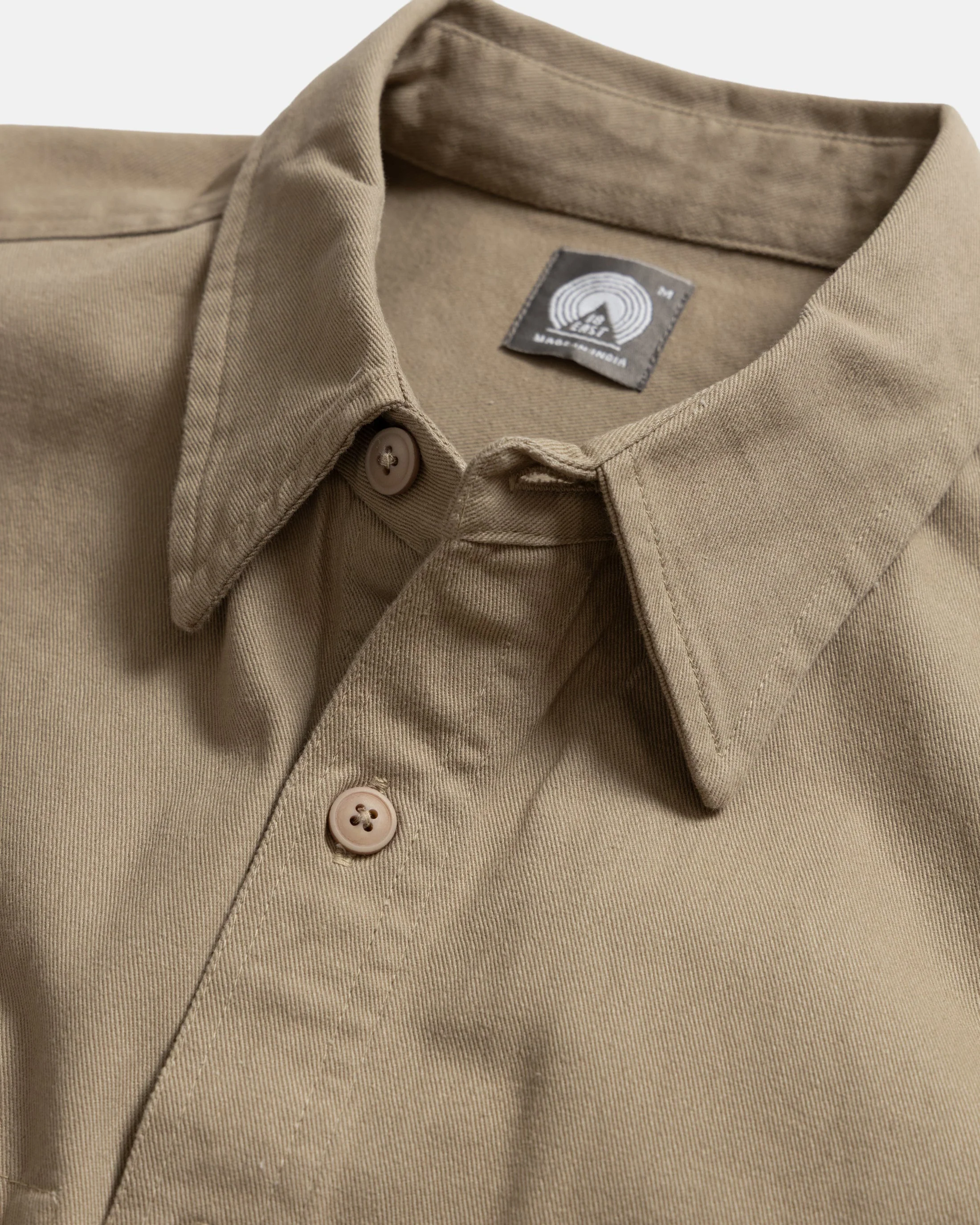 SHELTER SERVICE SHIRT - CRAMERTON BEIGE HOMEGROWN TWILL - Image 2