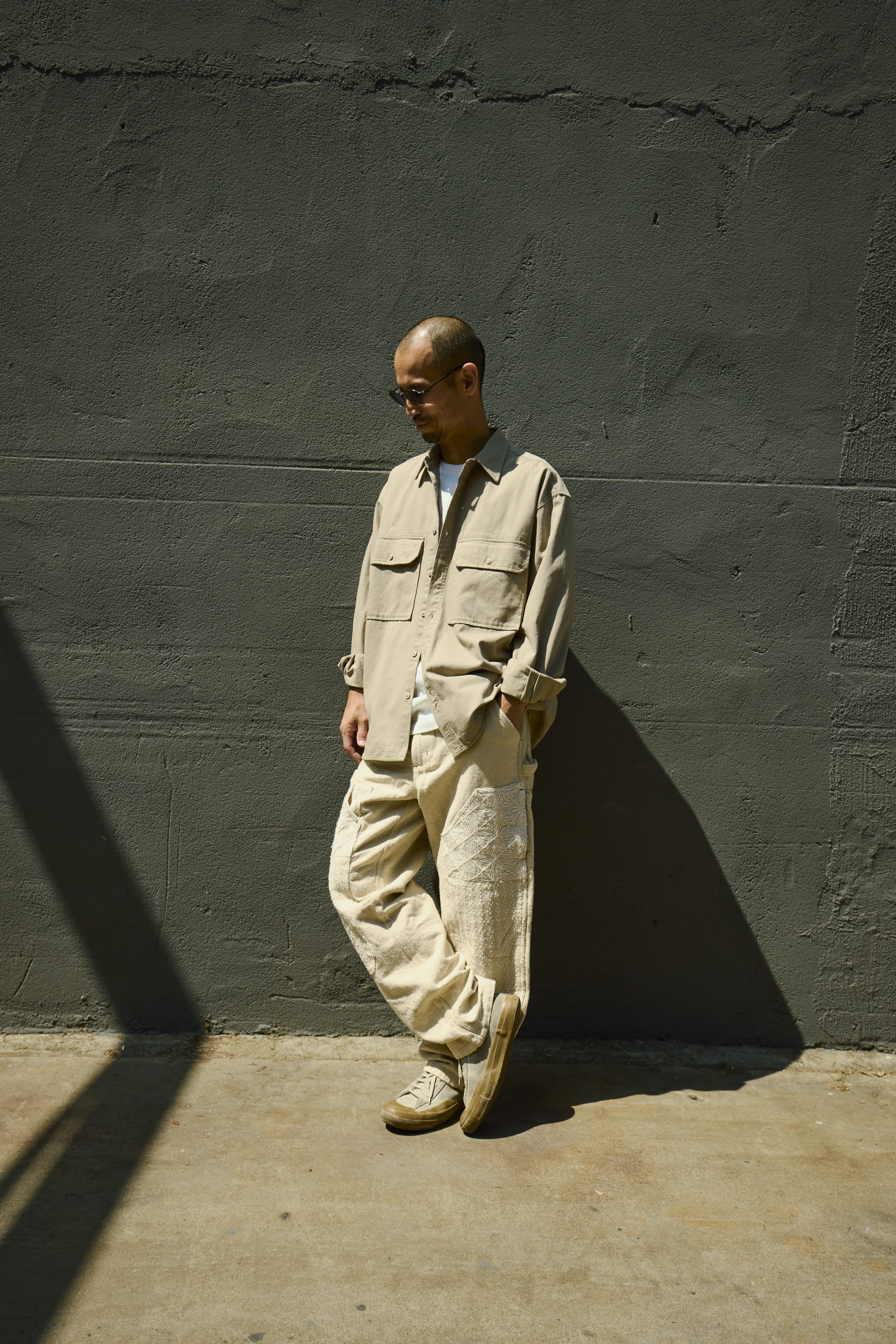 SHELTER SERVICE SHIRT - CRAMERTON BEIGE HOMEGROWN TWILL - Image 6
