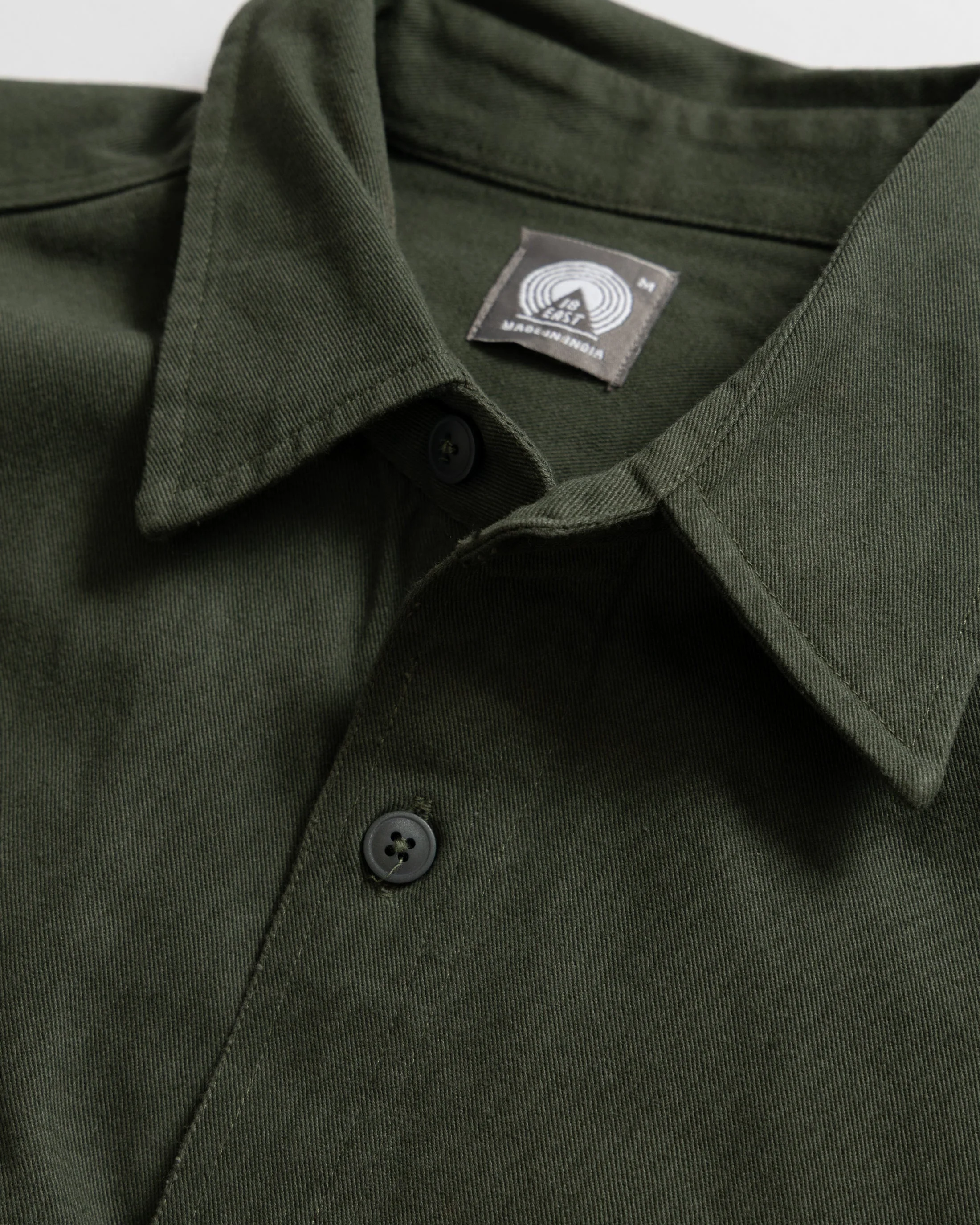 SHELTER SERVICE SHIRT - MORNING FOLIAGE GREEN HOMEGROWN TWILL - Image 2