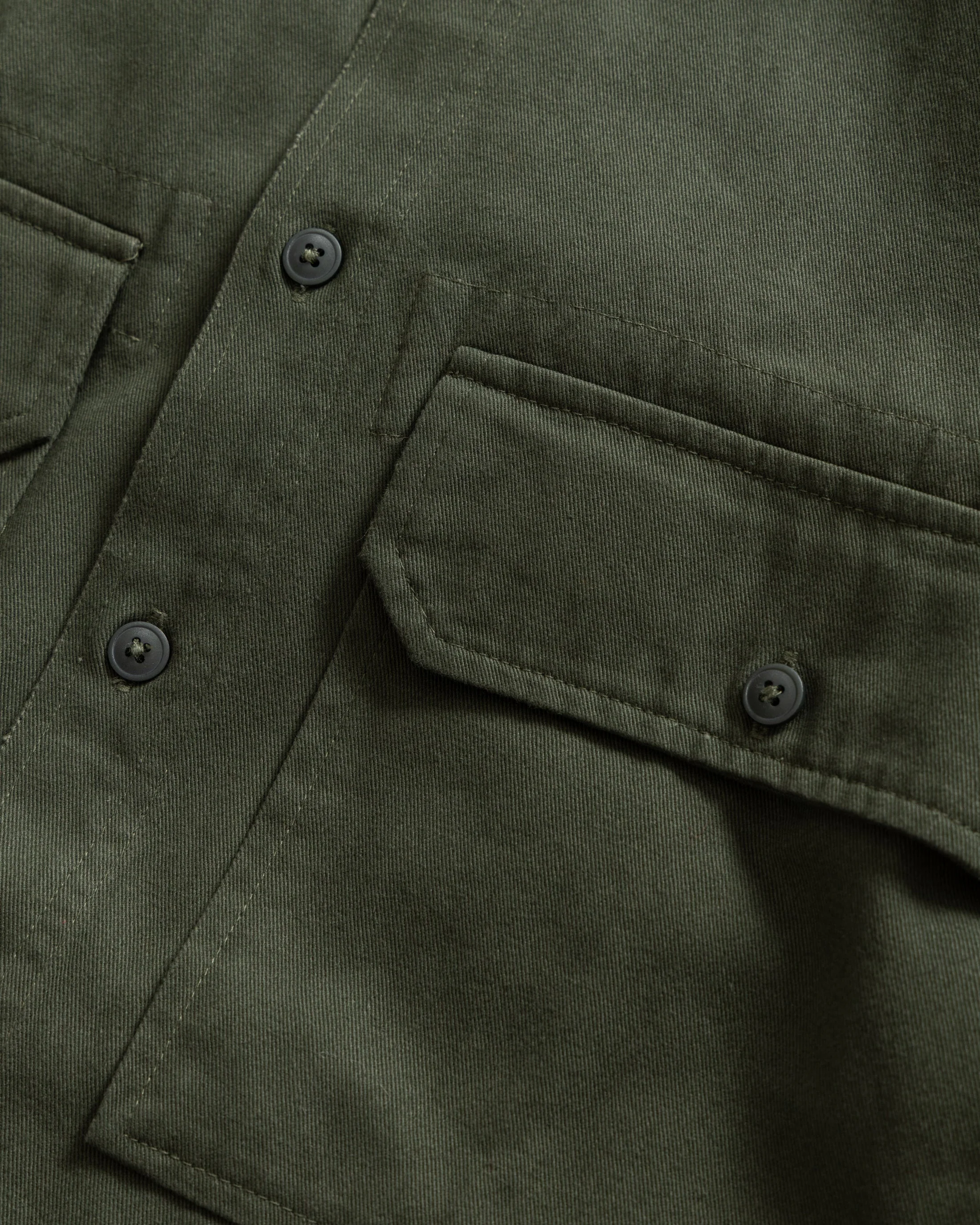 SHELTER SERVICE SHIRT - MORNING FOLIAGE GREEN HOMEGROWN TWILL - Image 3