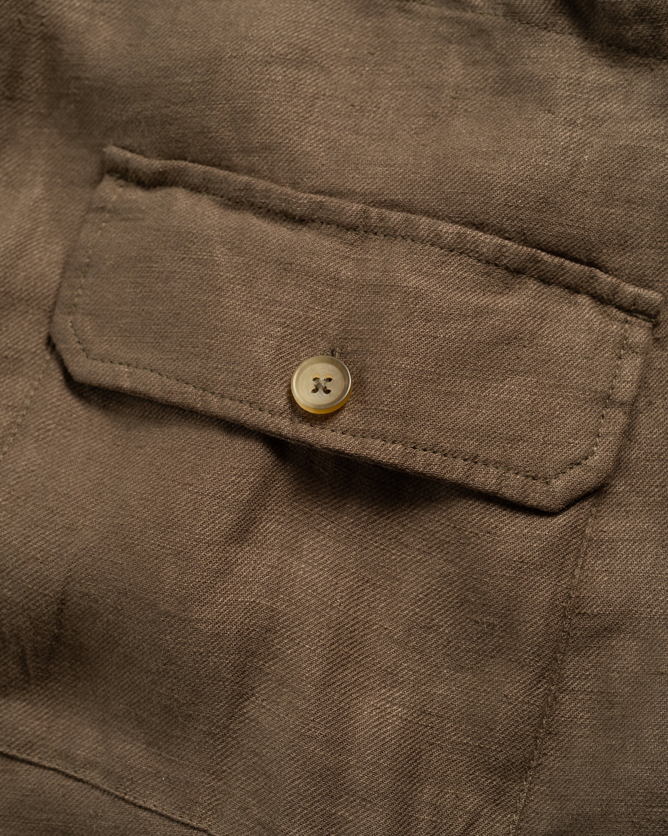 SHELTER CAMP SHORTS - COYOTE LINEN TWILL - Image 4