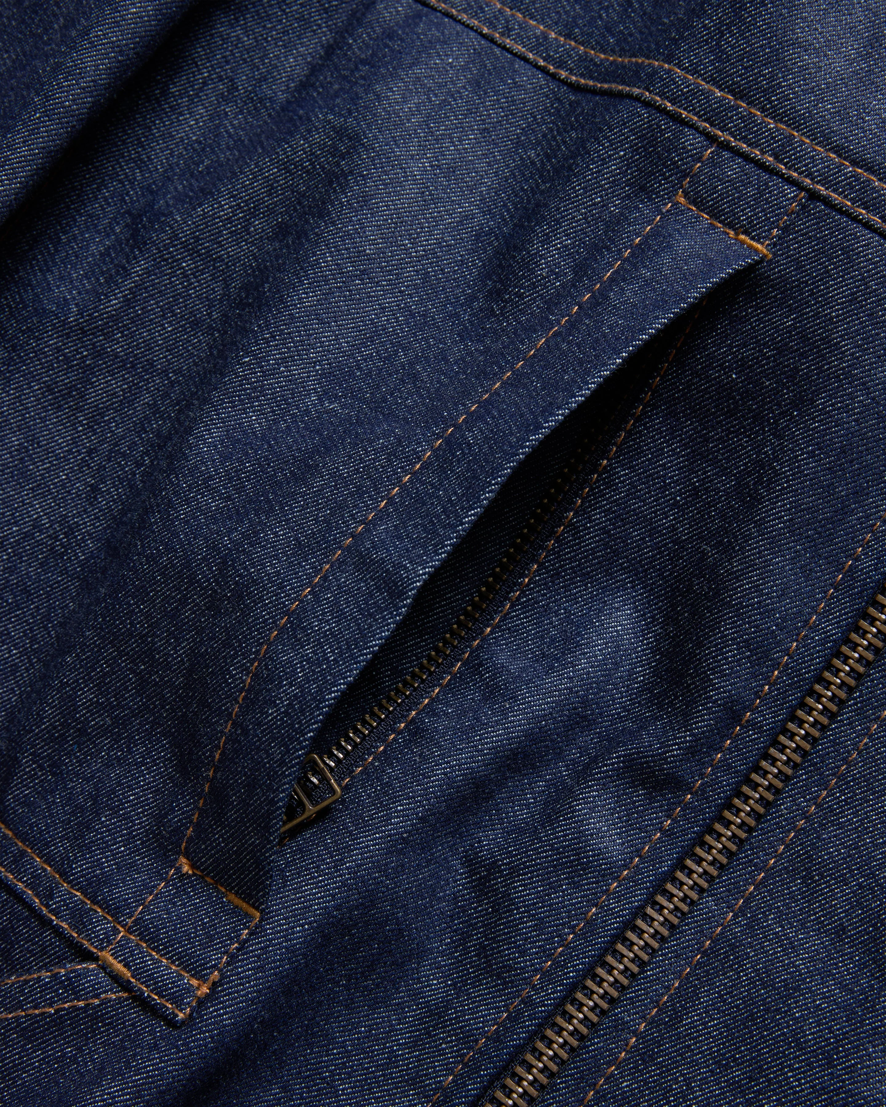 SIELLO UTILITY JACKET - 13 oz. RAW DENIM - Image 5