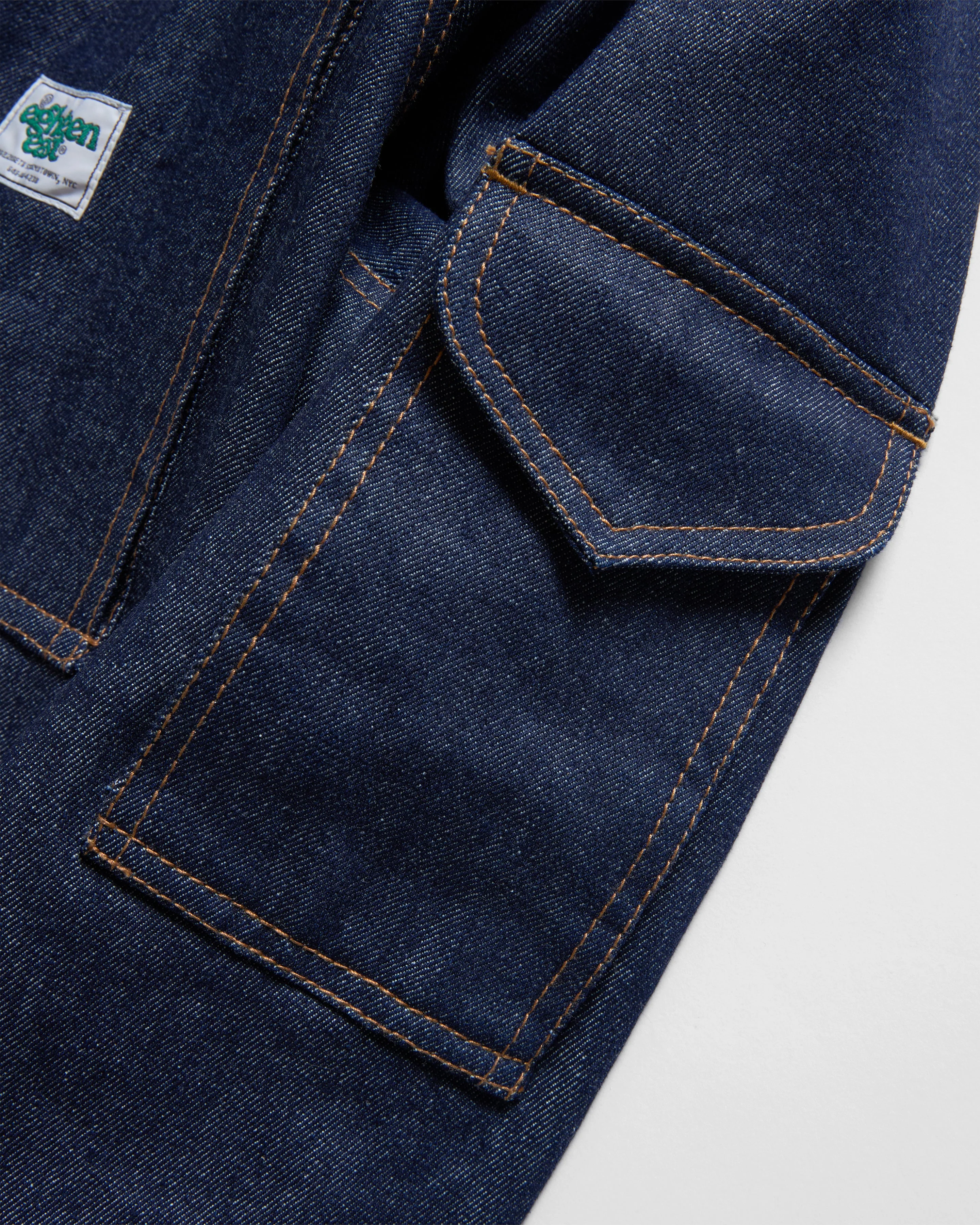 SIELLO UTILITY JACKET - 13 oz. RAW DENIM - Image 6