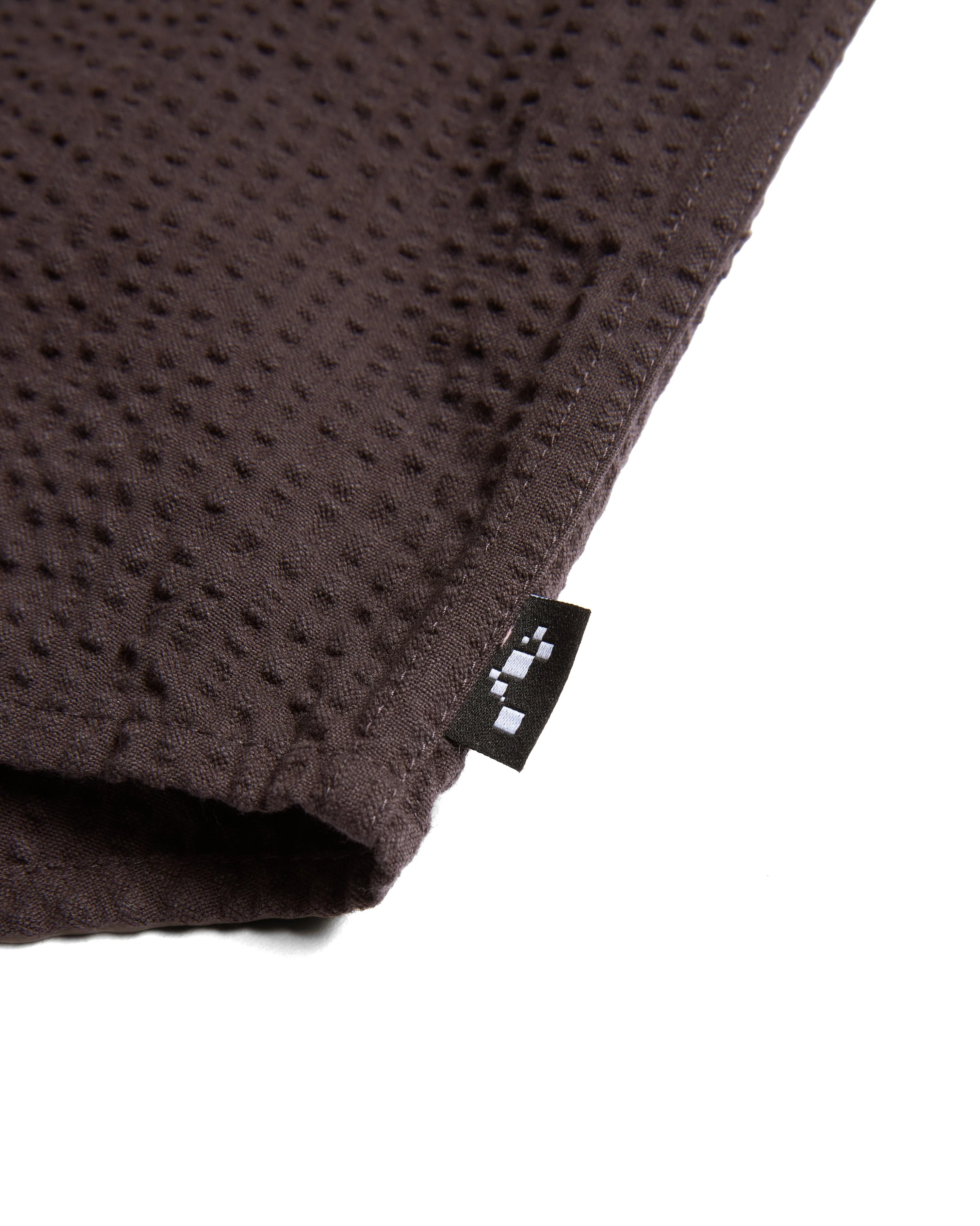 SS EASY WORK SHIRT - TONAL FONDENTE COTTON SEERSUCKER - Image 9
