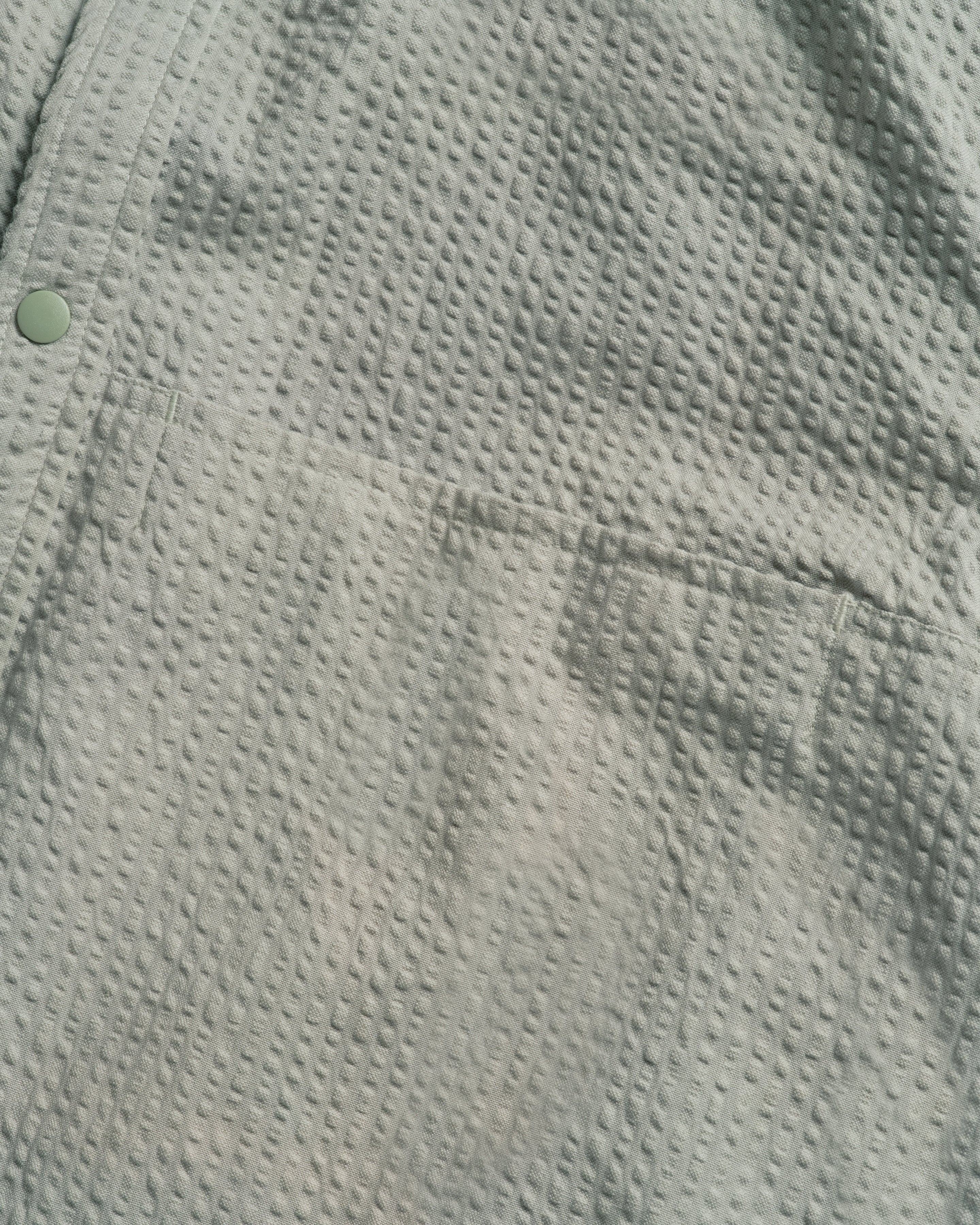 SS EASY WORK SHIRT -TONAL LUNAR ROCK COTTON SEERSUCKER - Image 5