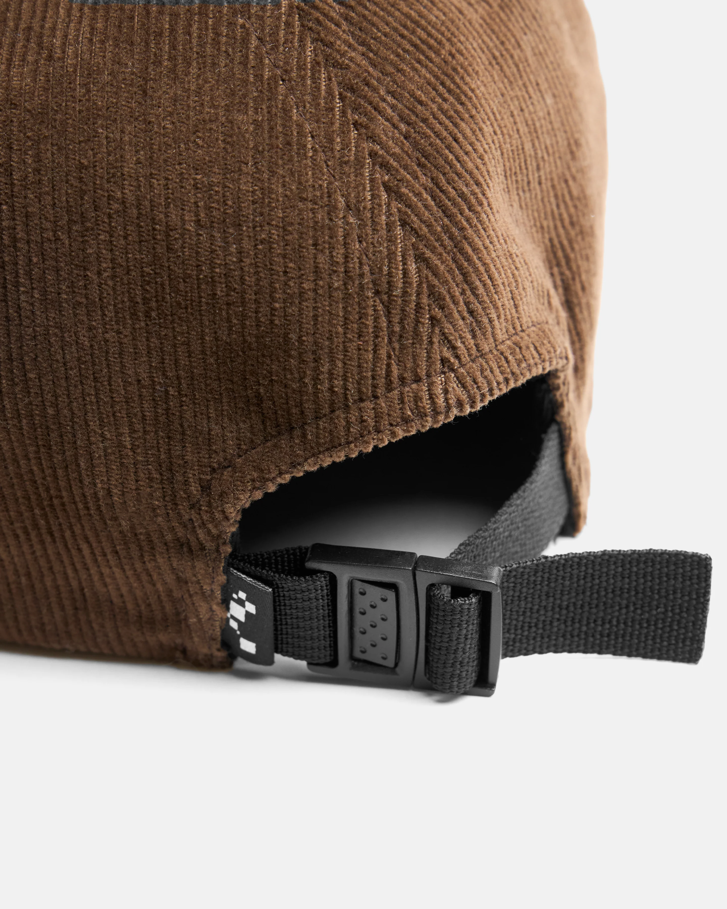 STOWE DECONSTRUCTED FIVE PANEL HAT - EARTHEN BROWN COTTON CORDUROY - Image 5