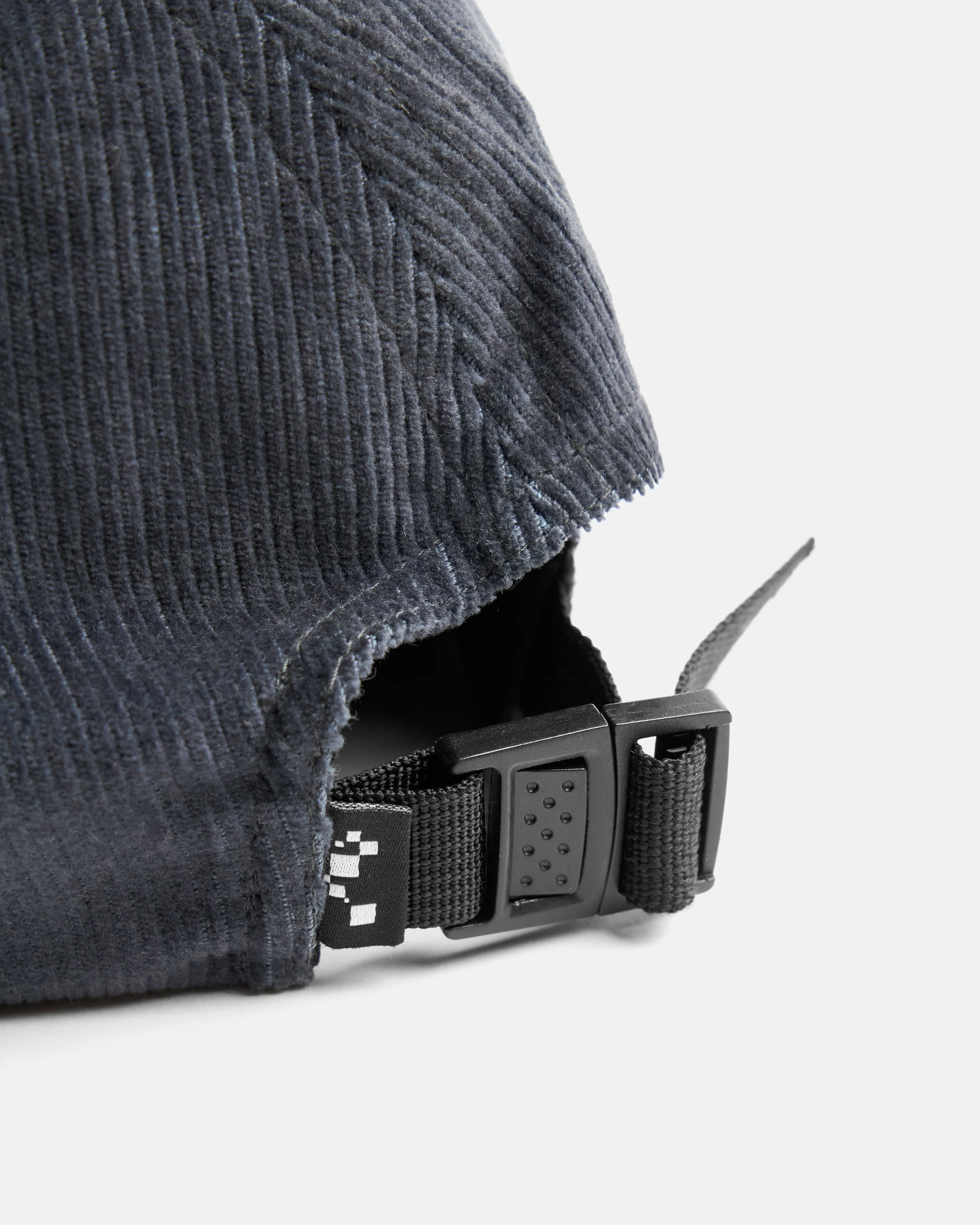 STOWE DECONSTRUCTED FIVE PANEL HAT -FADED MIDNIGHT NAVY COTTON CORDUROY - Image 5
