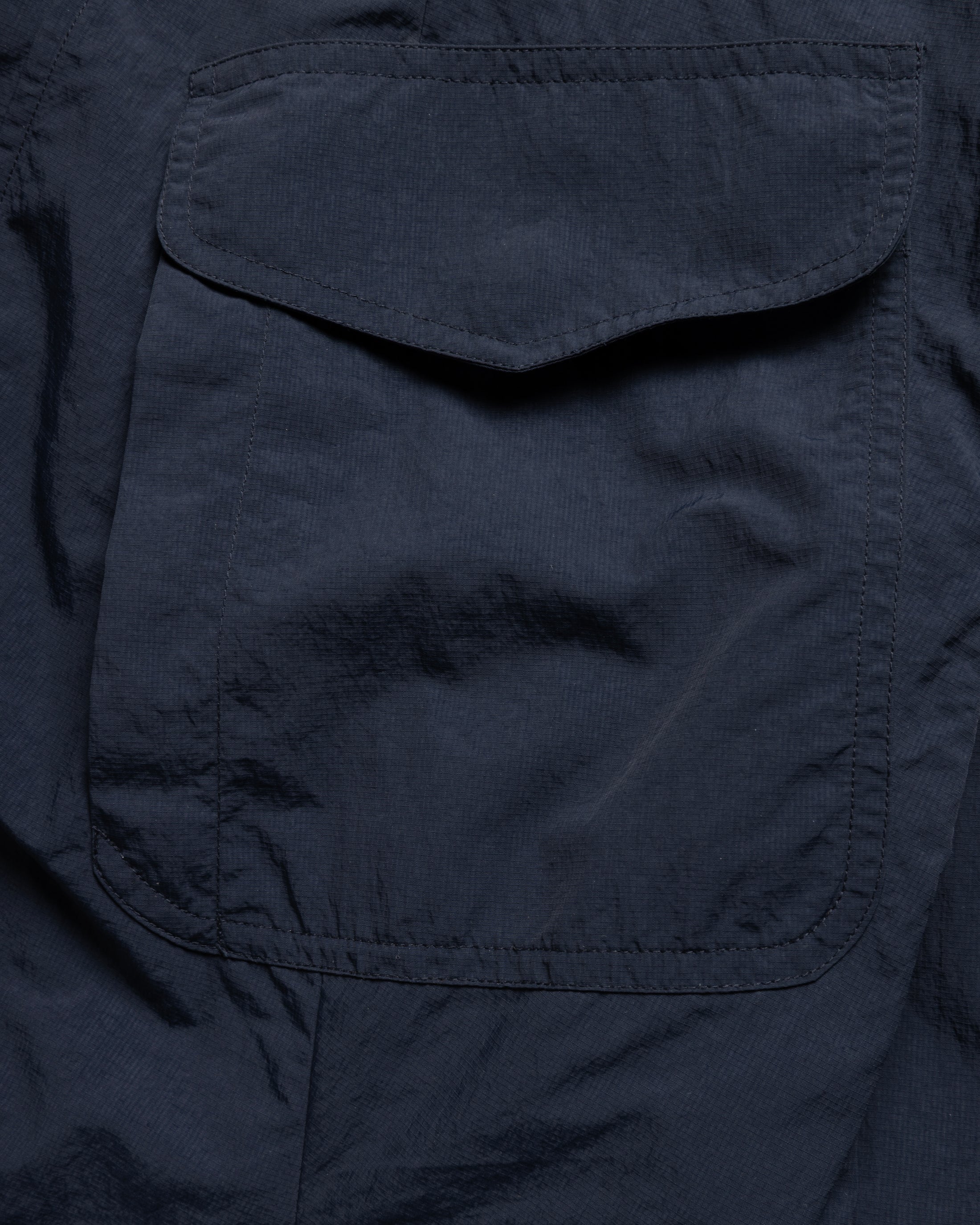 SURPLUS COMBAT SMOCK - NAVY FEATHERWEIGHT MICRO RIPSTOP NYLON - Image 5