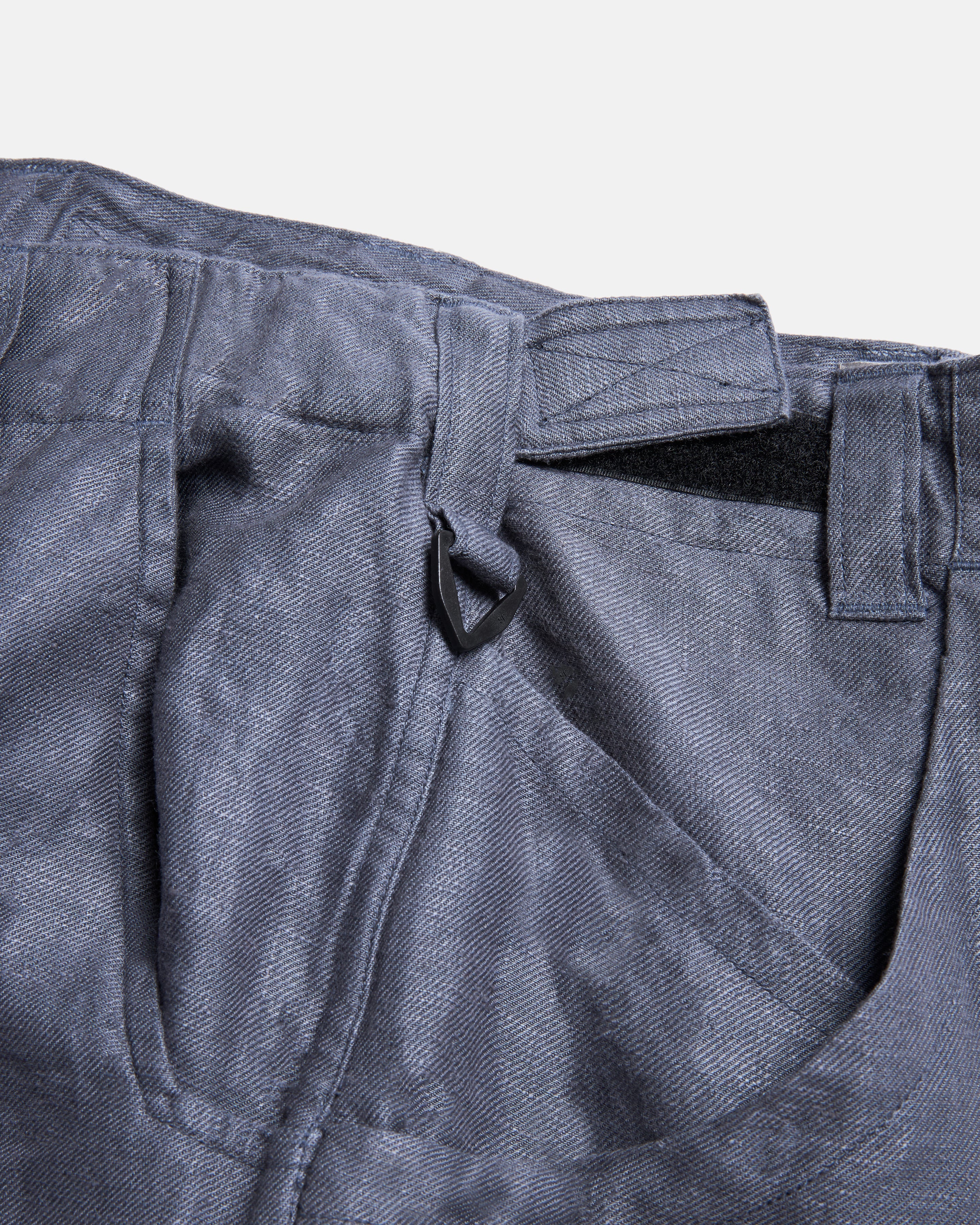 TAC UTILITY CARGO PANT - TURBULENCE SLATE LINEN TWILL - Image 5