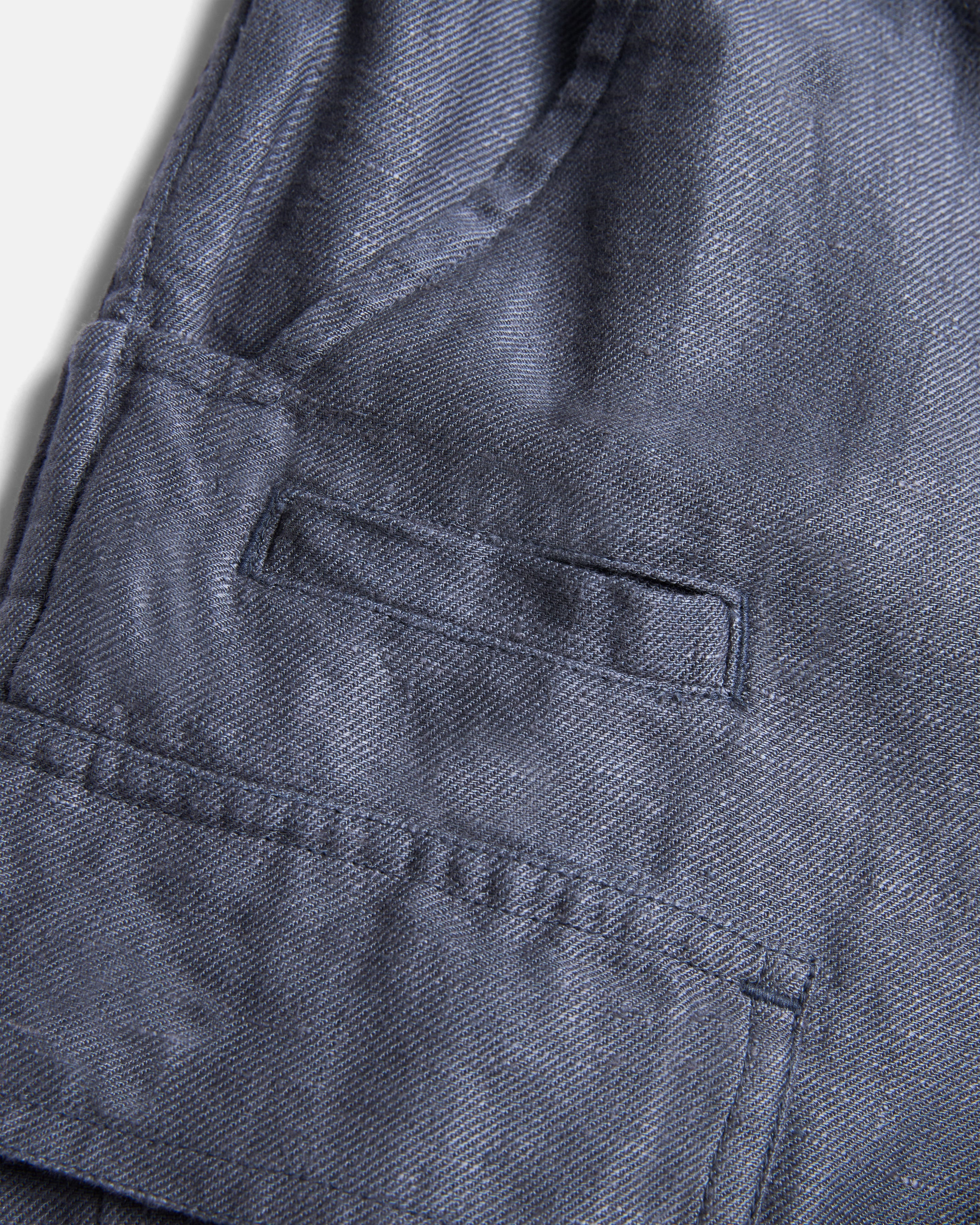 TAC UTILITY CARGO PANT - TURBULENCE SLATE LINEN TWILL - Image 6