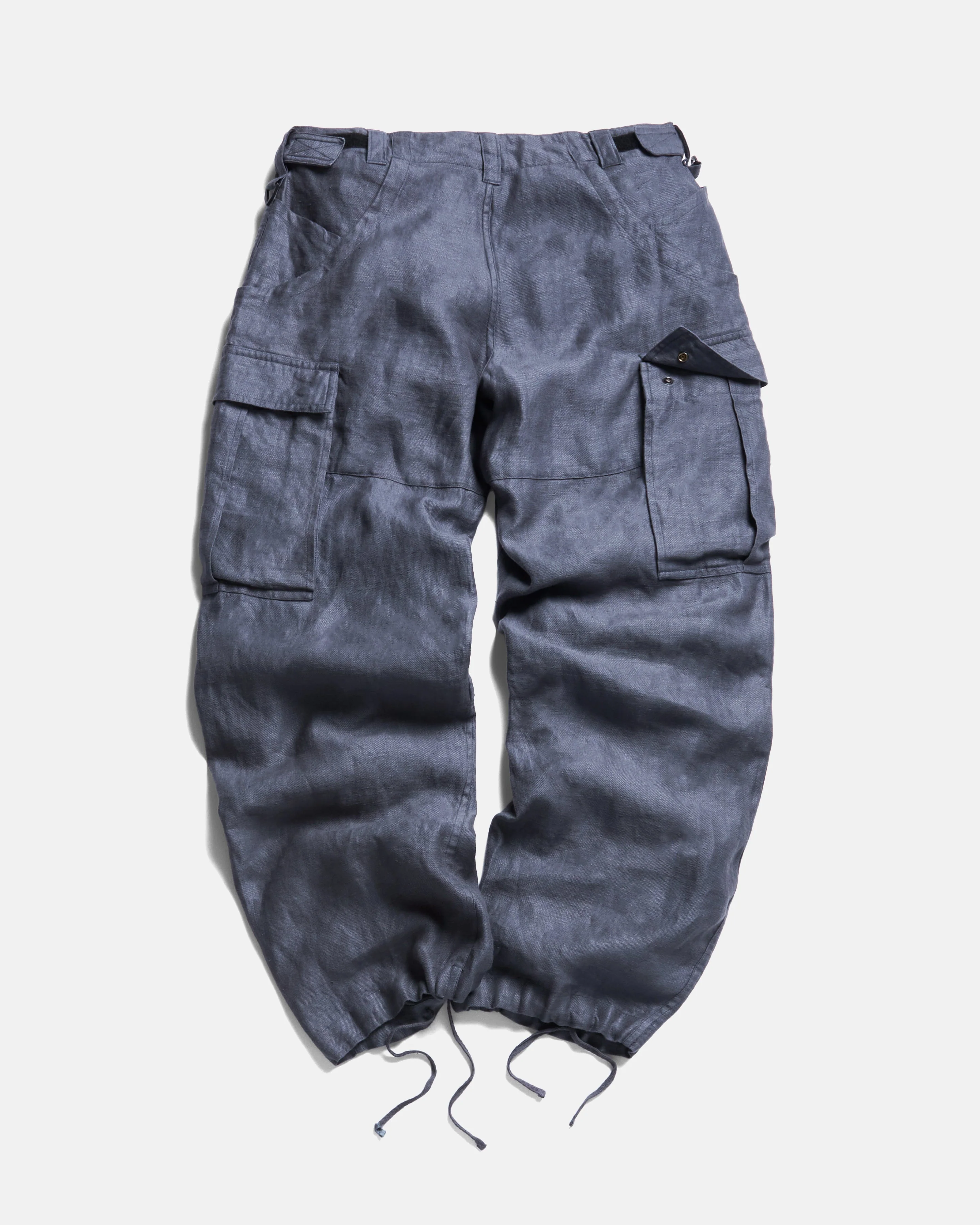 TAC UTILITY CARGO PANT - TURBULENCE SLATE LINEN TWILL - Image 9