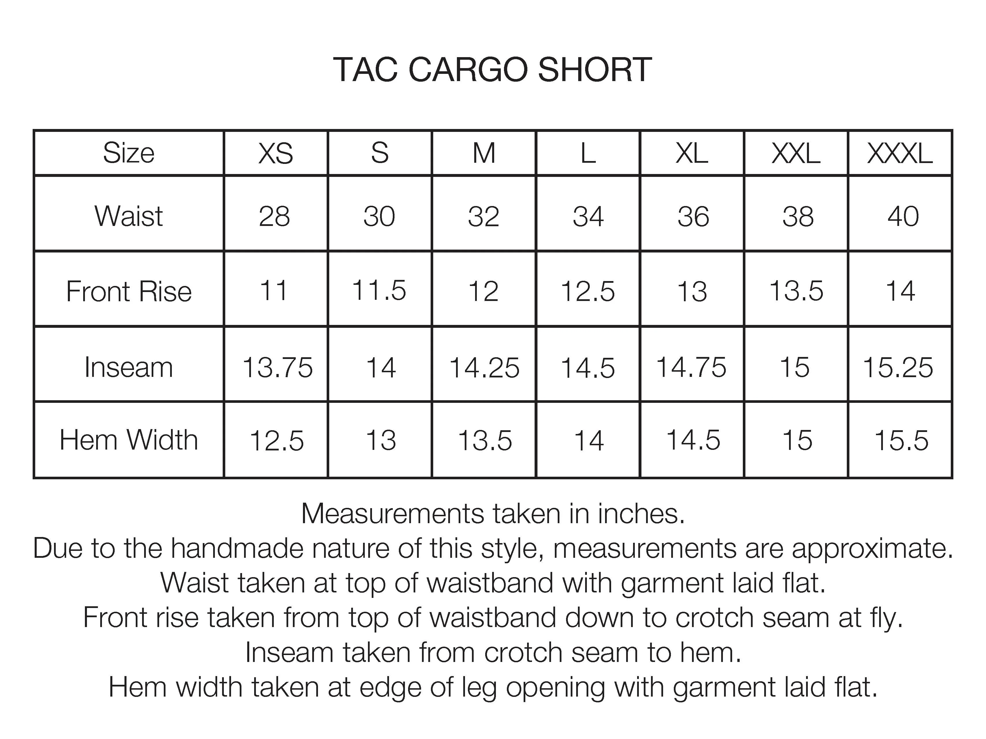 TAC CARGO SHORT - MIDNIGHT NAVY HEAVY COTTON TWILL - Image 7