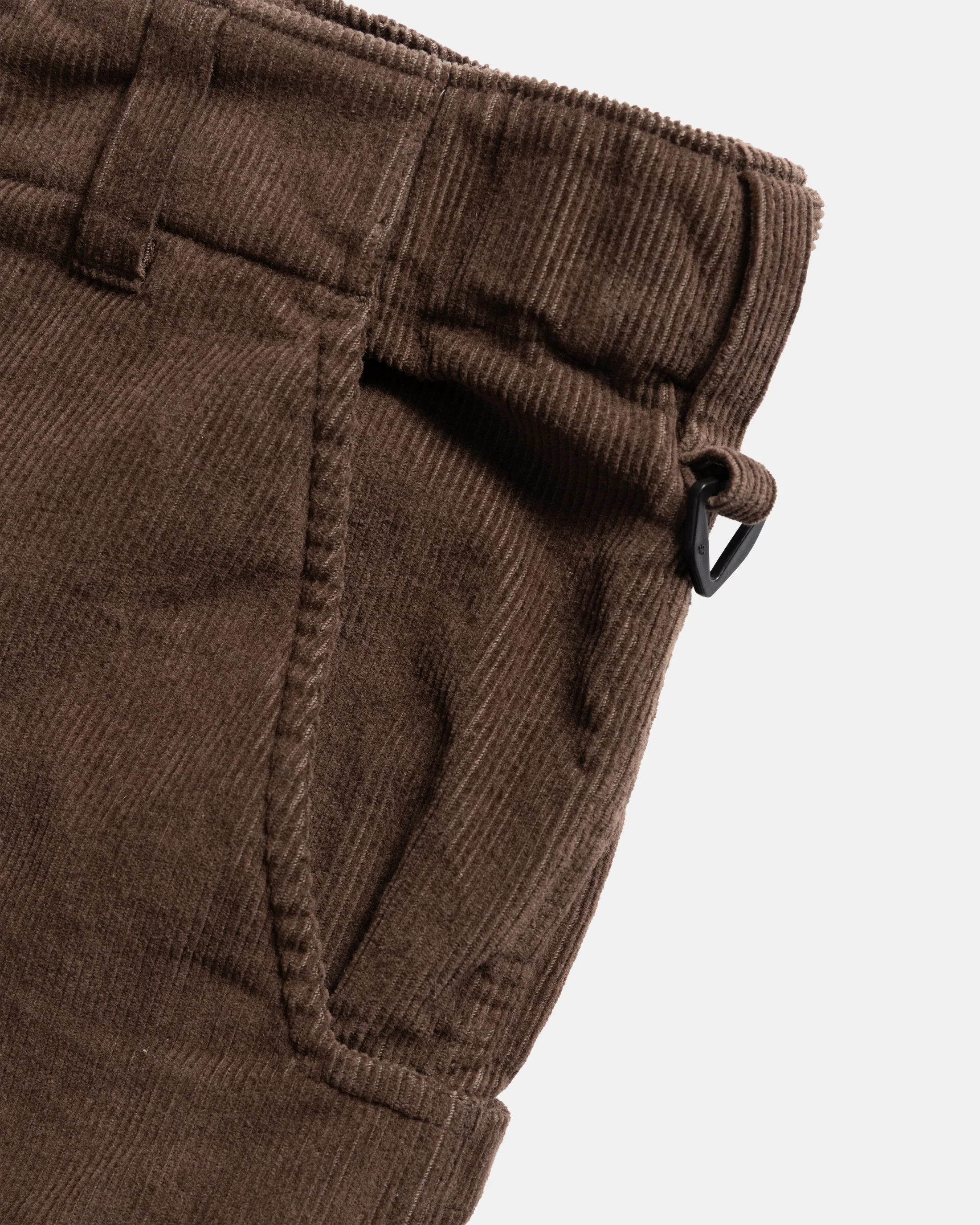 TAC UTILITY CARGO PANT - FONDENTE BROWN COTTON CORDUROY - Image 4