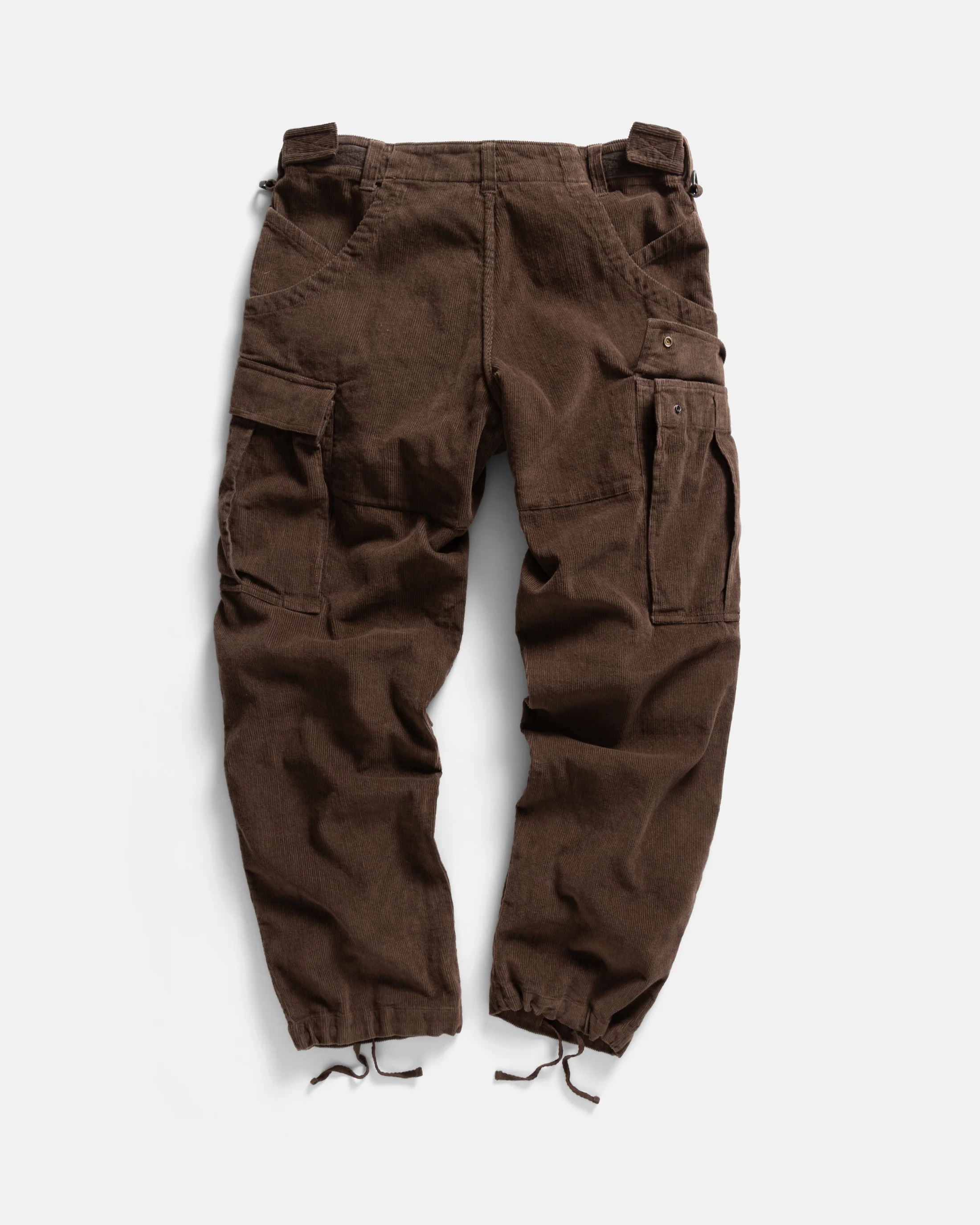 TAC UTILITY CARGO PANT - FONDENTE BROWN COTTON CORDUROY - Image 6