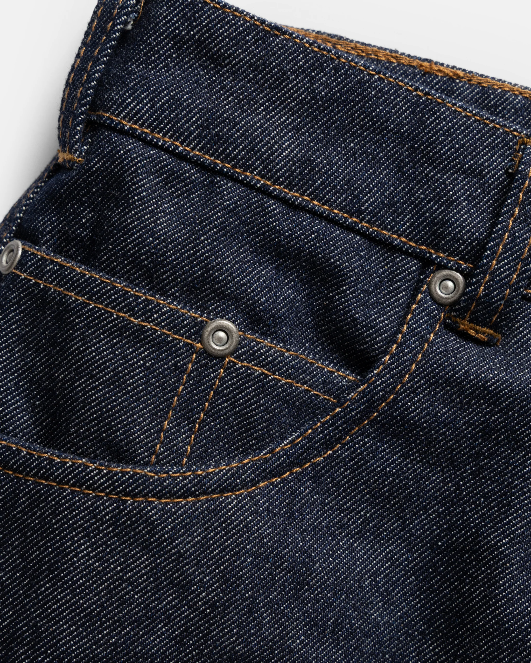 TENNER 5 POCKET JEANS - 13 oz. RAW DENIM - Image 3