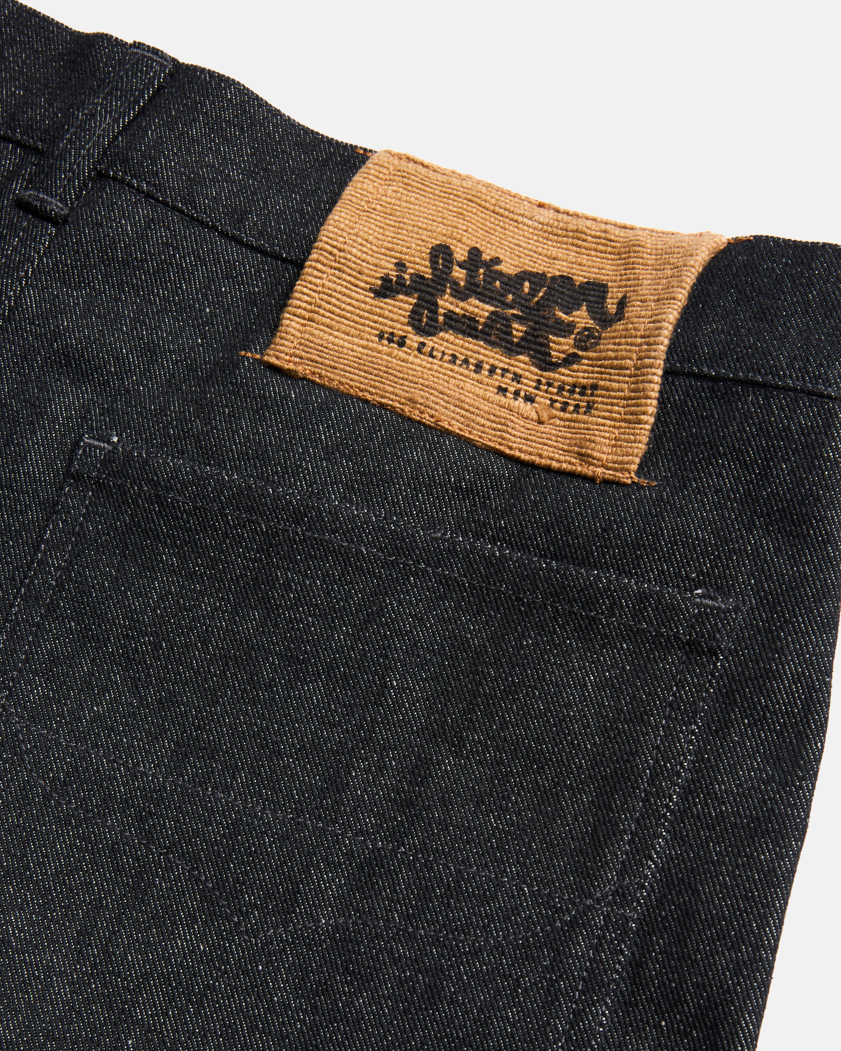 TENNER 5 POCKET JEAN - BLACK 13oz INDIAN RAW DENIM - Image 6