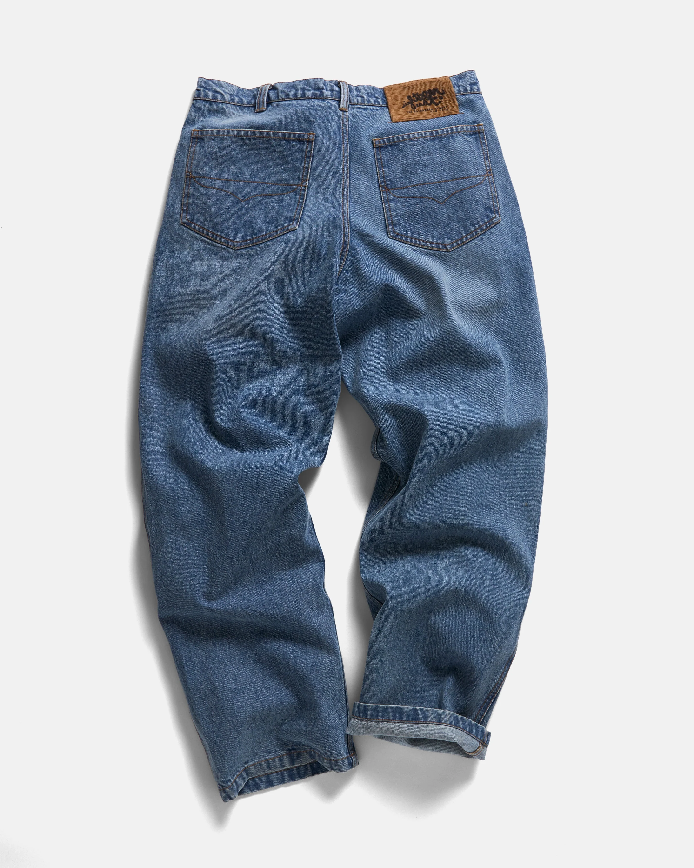 TENNER FIVE POCKET JEANS - 13 oz. MID-WASH DENIM - Image 4