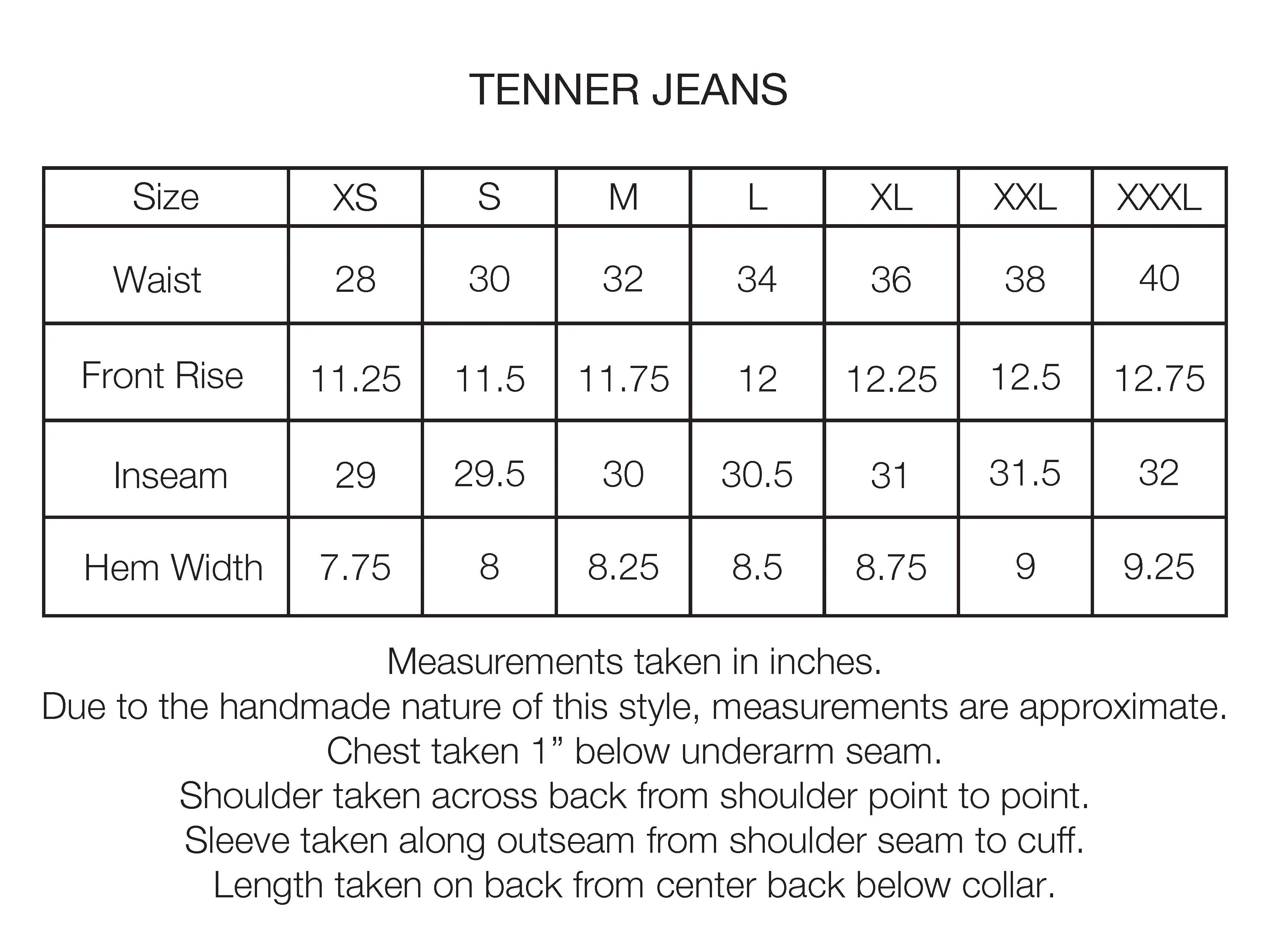 TENNER FIVE POCKET JEANS - 13 oz. MID-WASH DENIM - Image 6