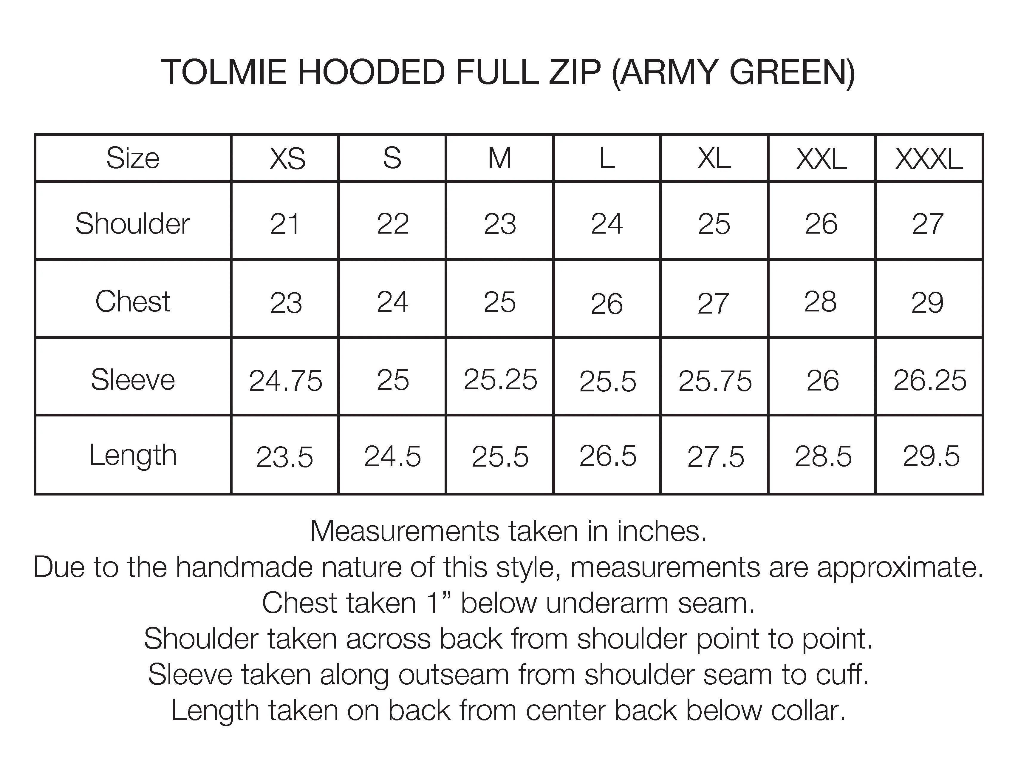 "ALL-SEASON OUTDOOR" TOLMIE FULLZIP SWEATSHIRT - FADED OLIVE / GOLDENROD 19oz. ALL COTTON FLEECE - Image 8