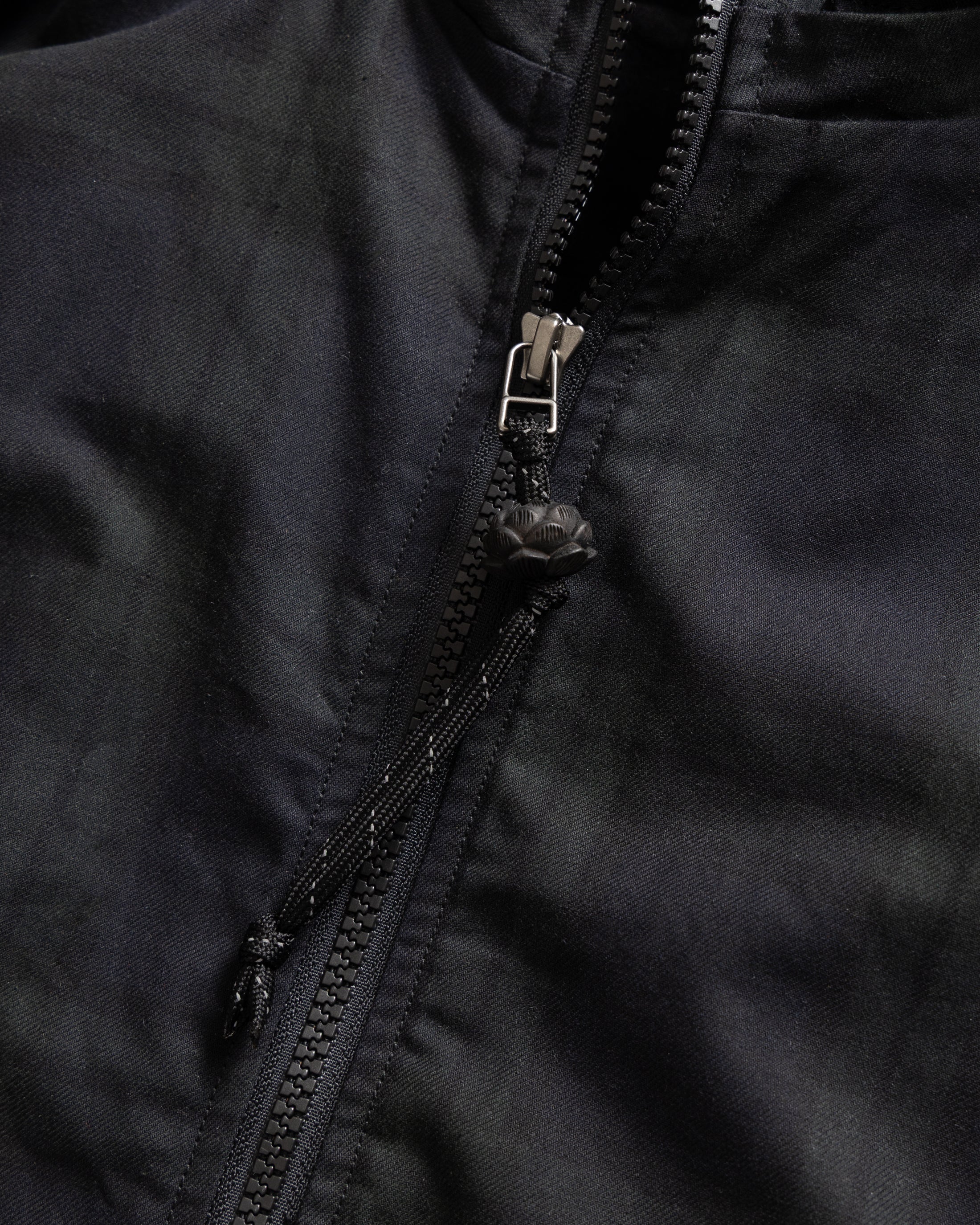 BANKS 2.0 UTILITY JACKET - BARELY BLACKWATCH BEESWAX COATED COTTON TWILL - Image 4