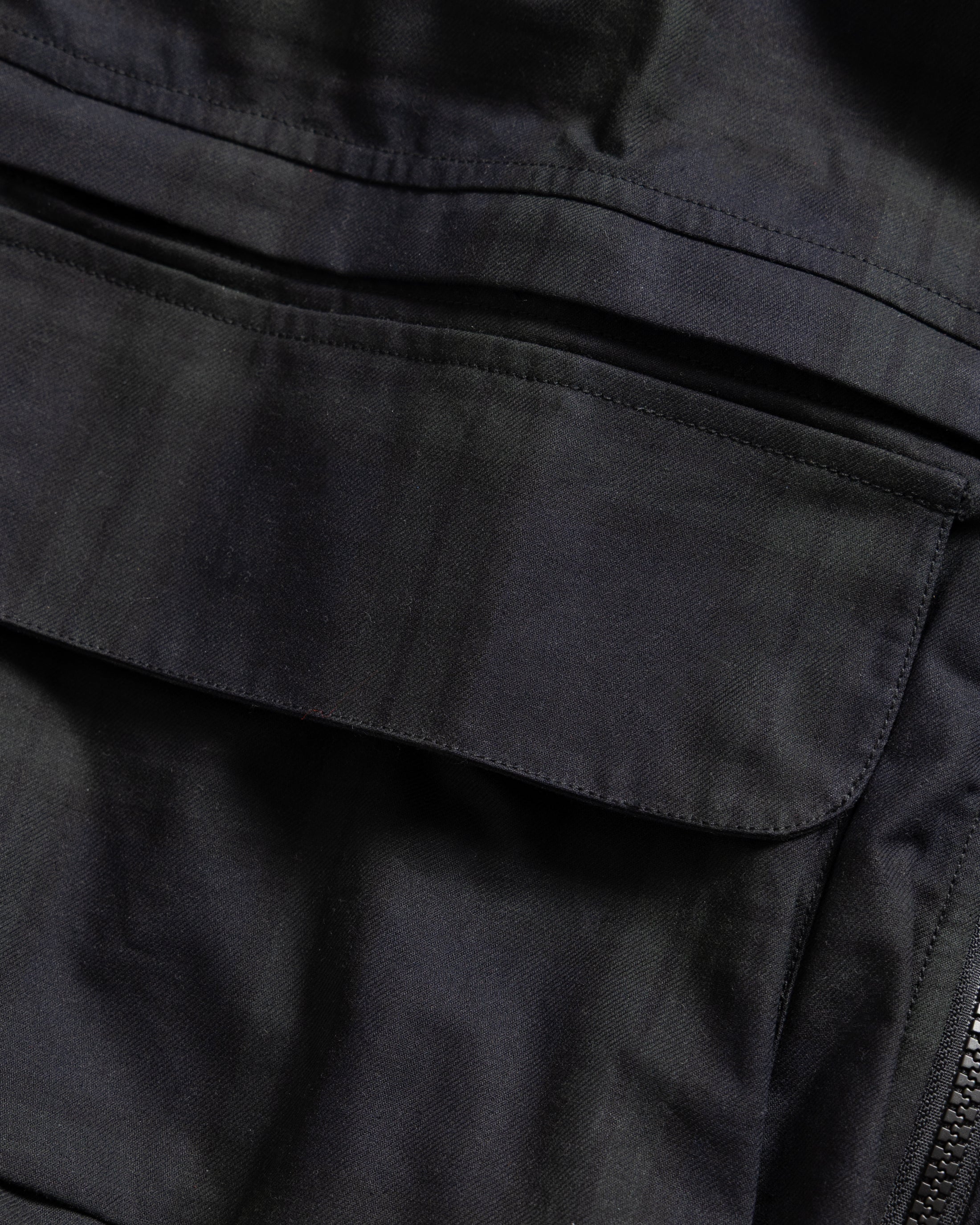 BANKS 2.0 UTILITY JACKET - BARELY BLACKWATCH BEESWAX COATED COTTON TWILL - Image 5