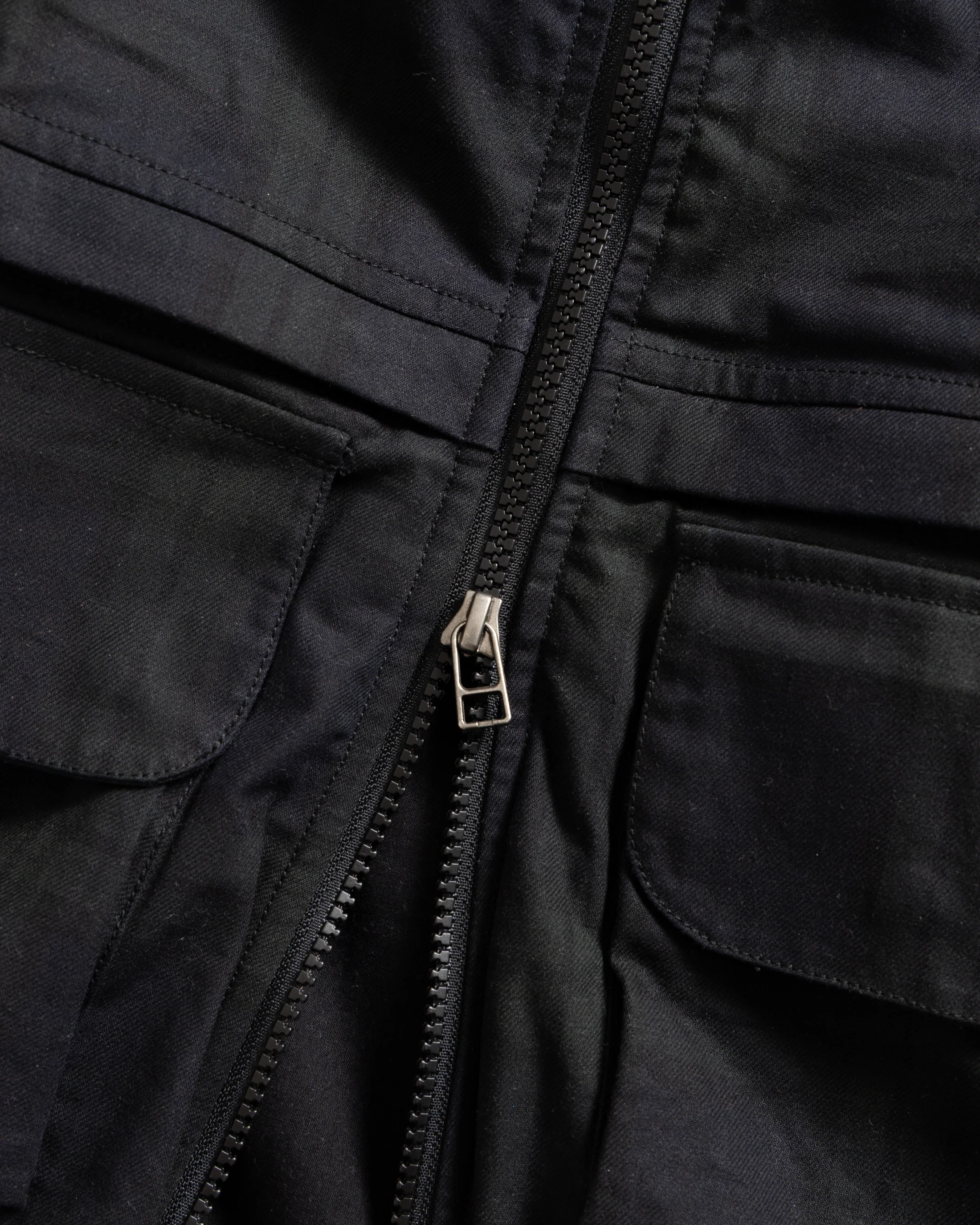 BANKS 2.0 UTILITY JACKET - BARELY BLACKWATCH BEESWAX COATED COTTON TWILL - Image 6