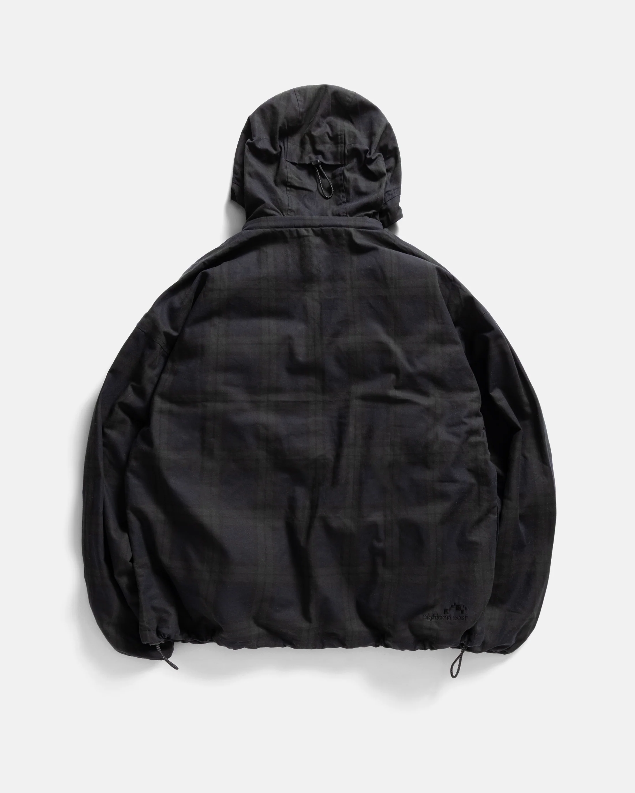 BANKS 2.0 UTILITY JACKET - BARELY BLACKWATCH BEESWAX COATED COTTON TWILL - Image 7