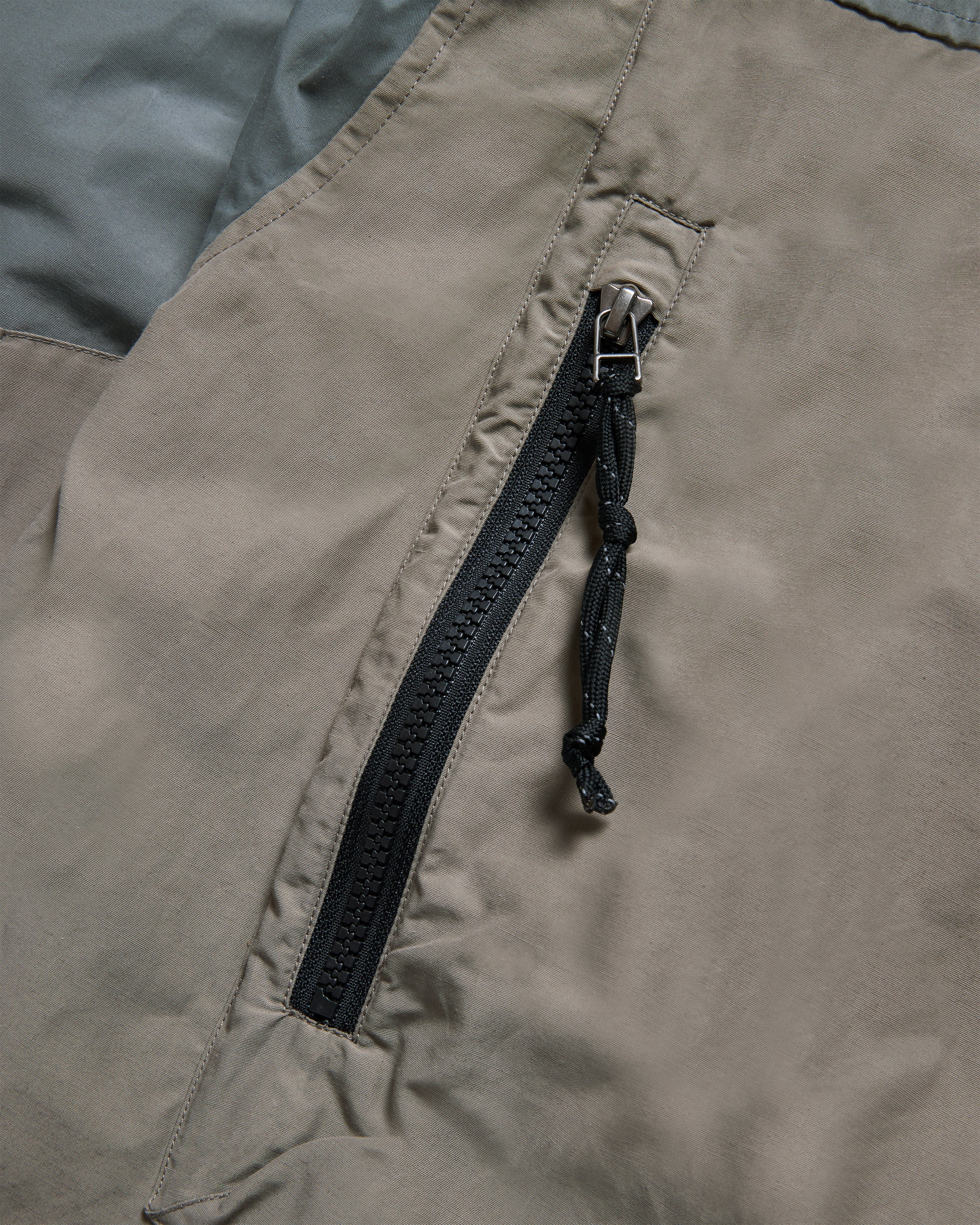 CASCADE OUTDOOR PROTECTION SYSTEM HOODED SHELL - BARELY SAGE / BLUESTONE WATER-REPELLENT 60/40 MOUNTAIN CLOTH - Image 8