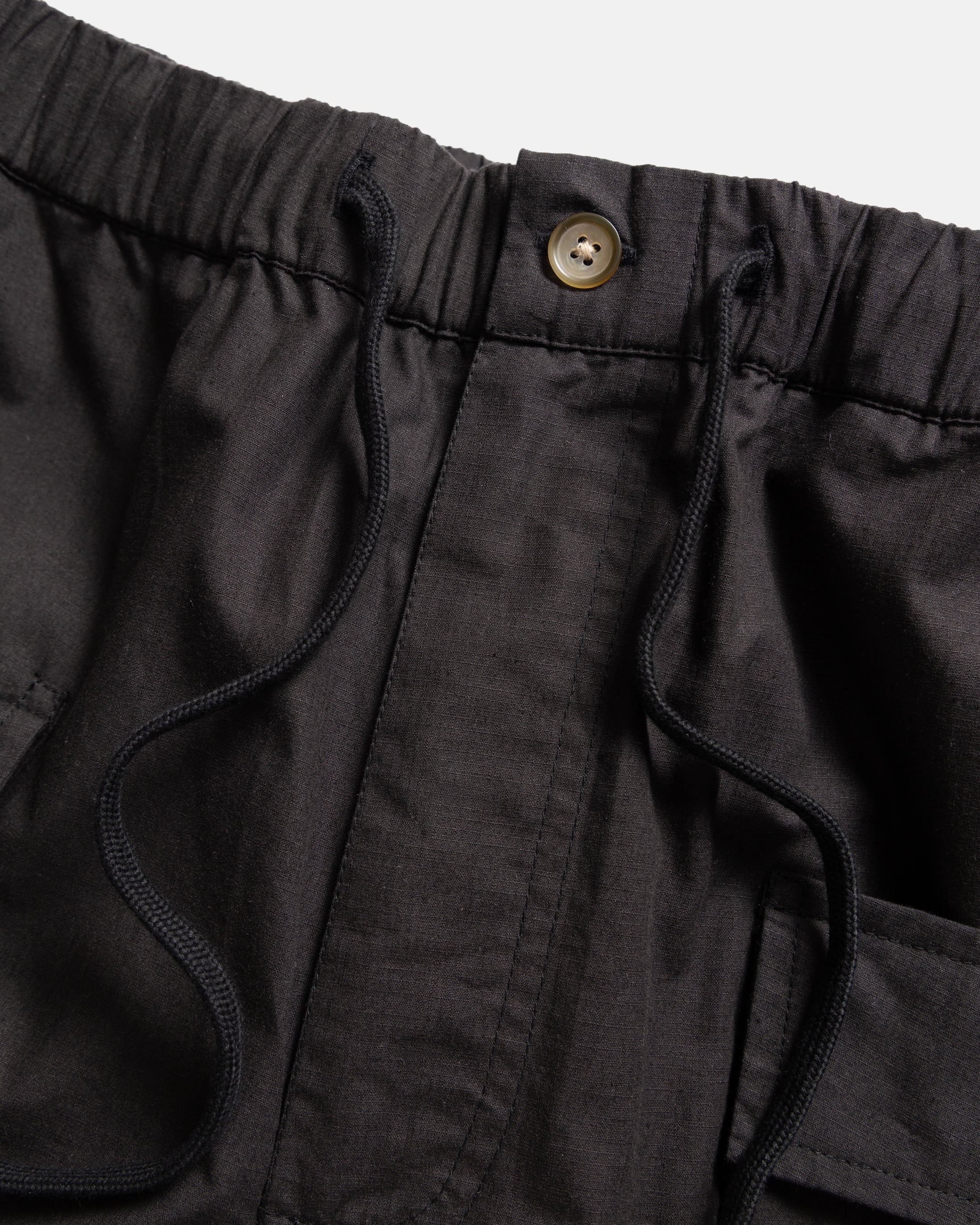 VETTI 2.0 BALLOON PANT - BLACK COTTON MICRORIPSTOP - Image 2