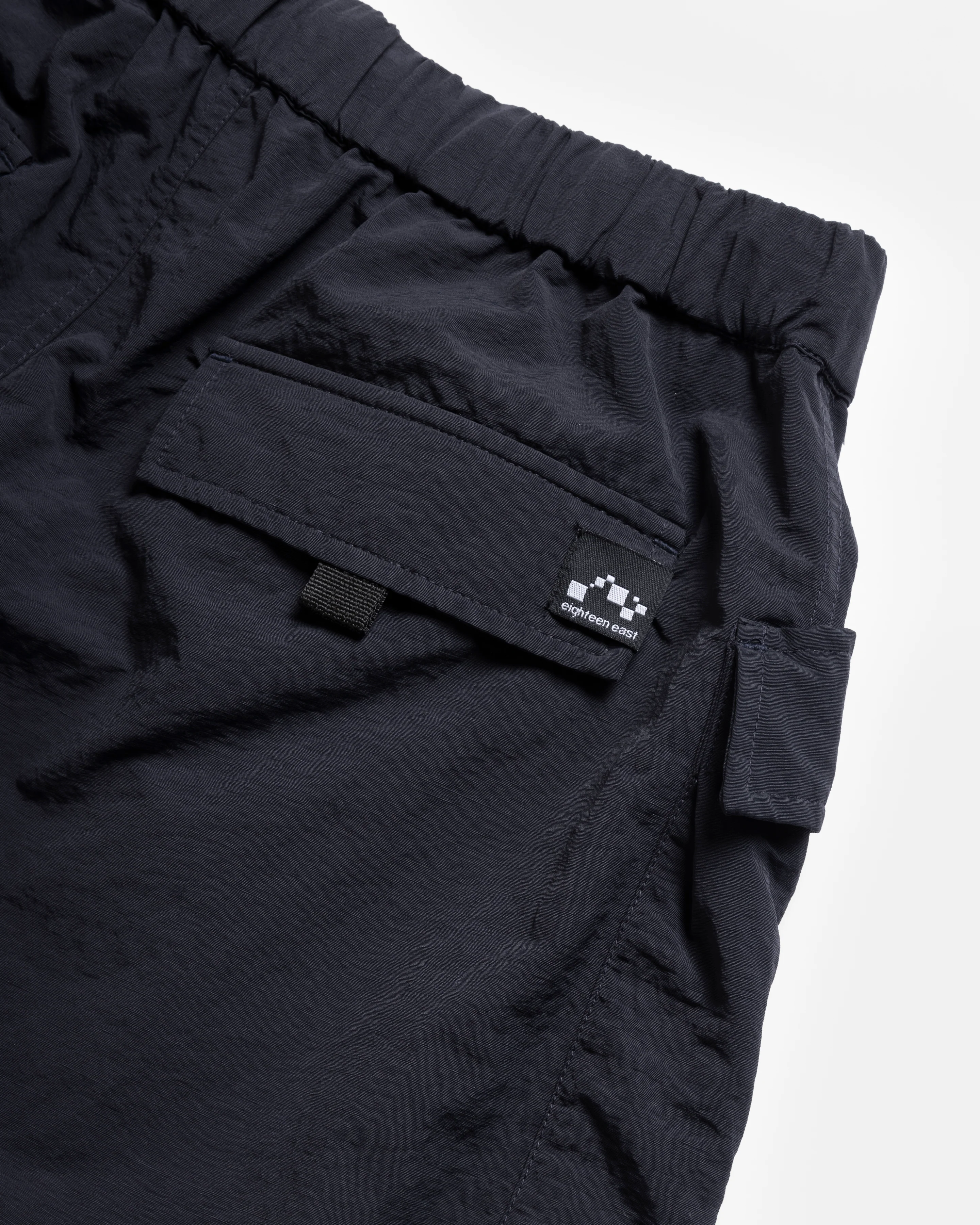 VETTI BALLOON PANT - MIDNIGHT NAVY WATER-REPELLENT NYLON TASLAN - Image 5