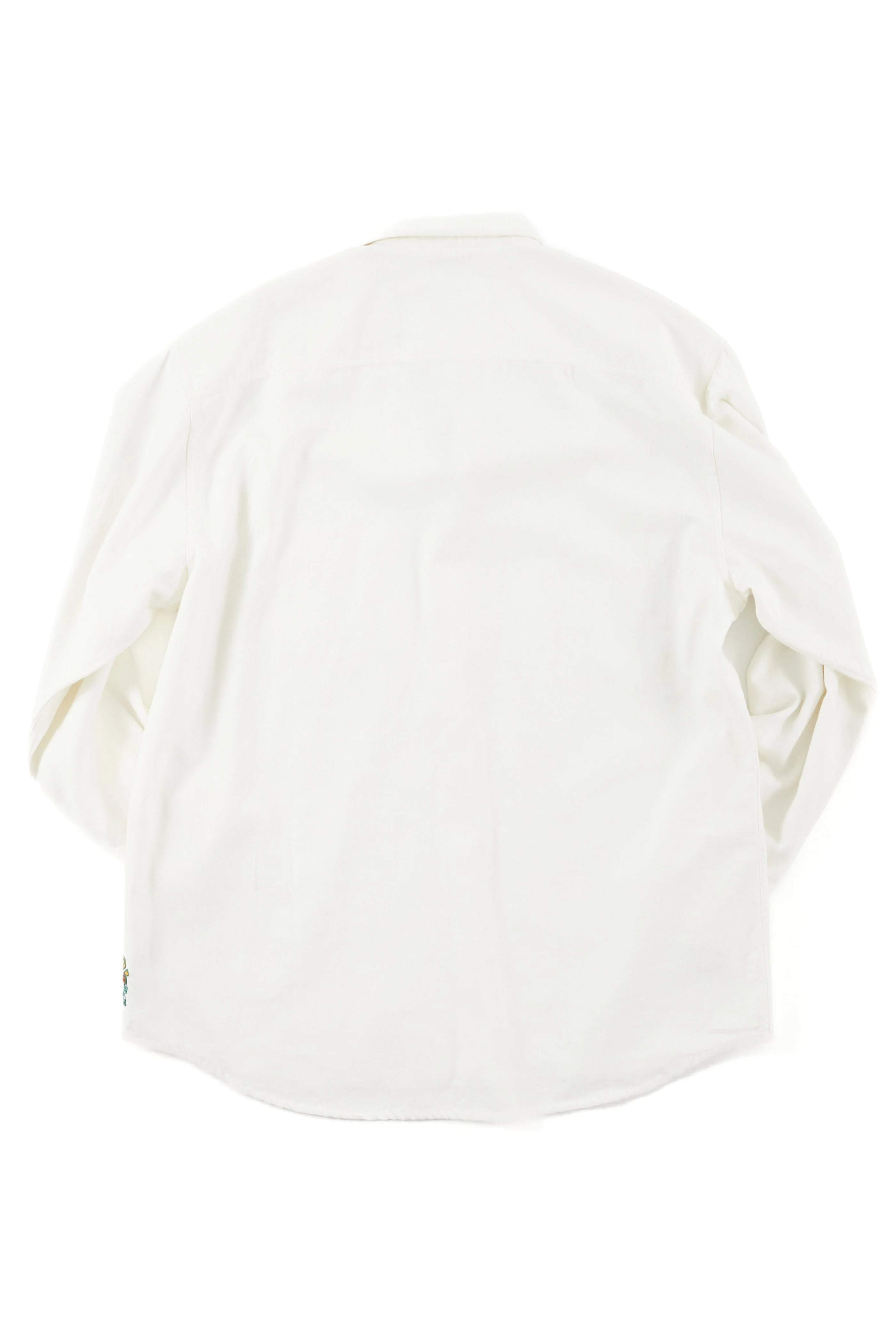 WOLF BUTTON-DOWN SHIRT - WHITE OXFORD CLOTH - Image 5